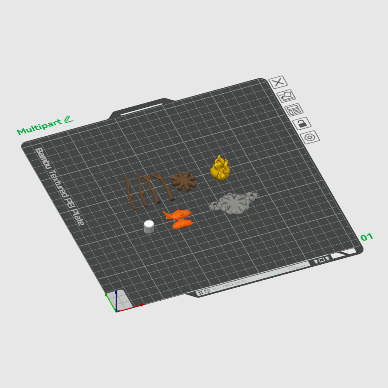 Campfire Juego de cocina