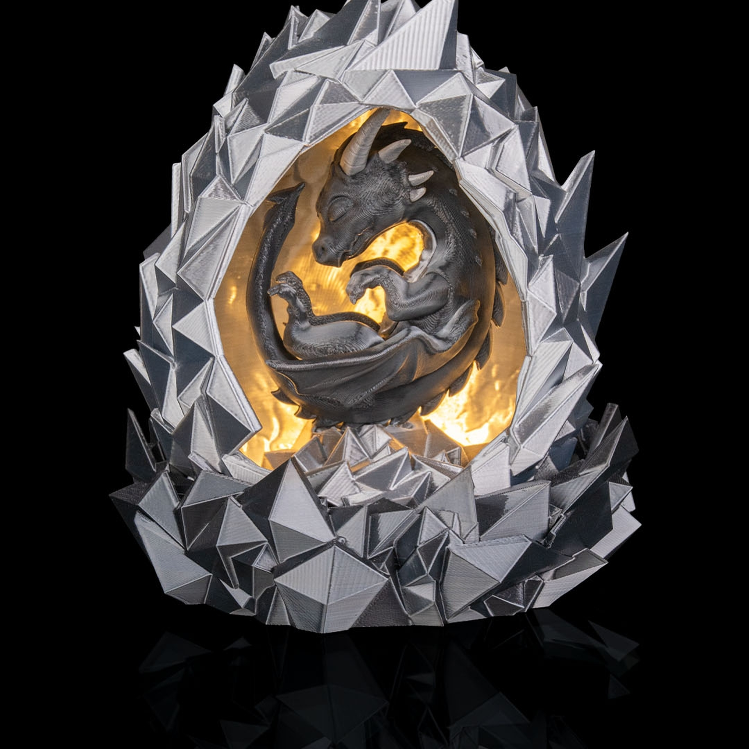Ironscale: Lámpara de mesa