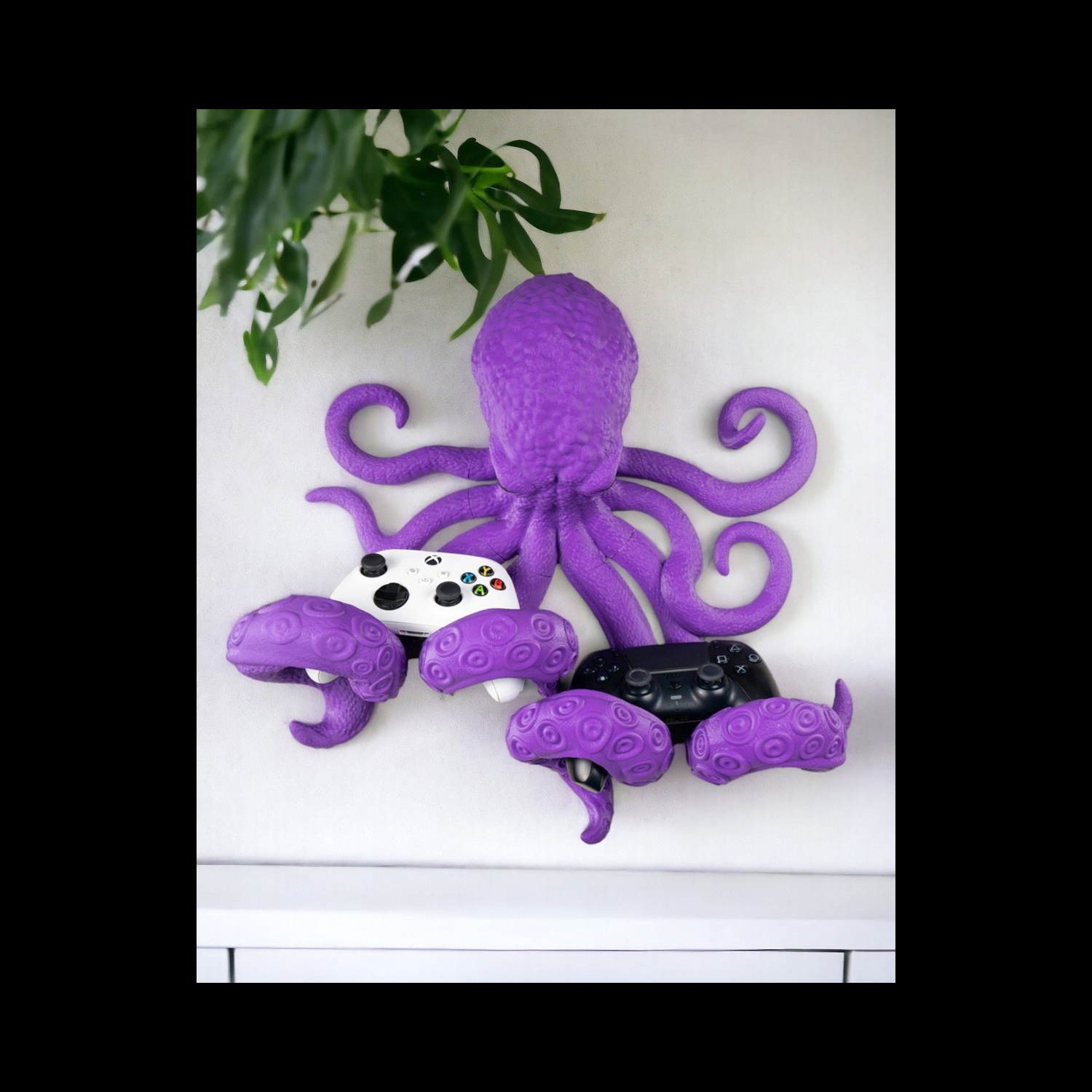 Soporte para mando y auriculares Octopus