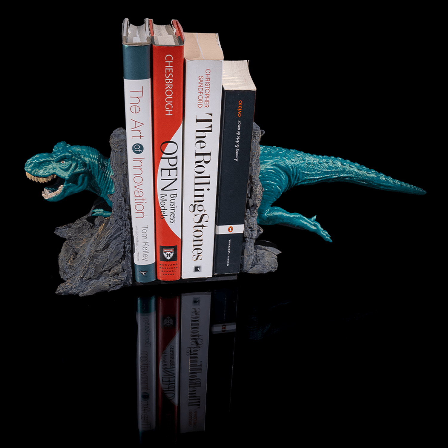 Sujetalibros T-Rex