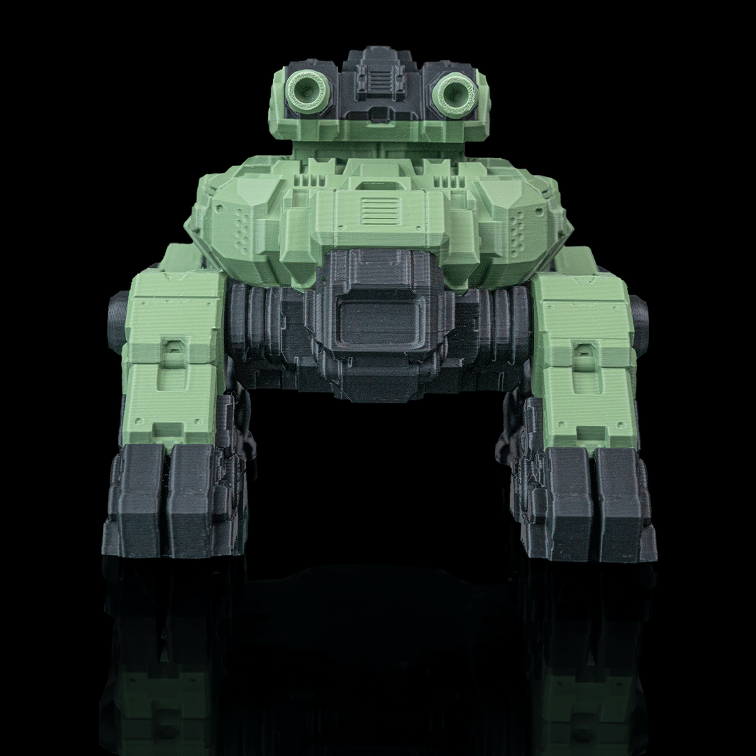 Tanque de juguete con patas Shellback