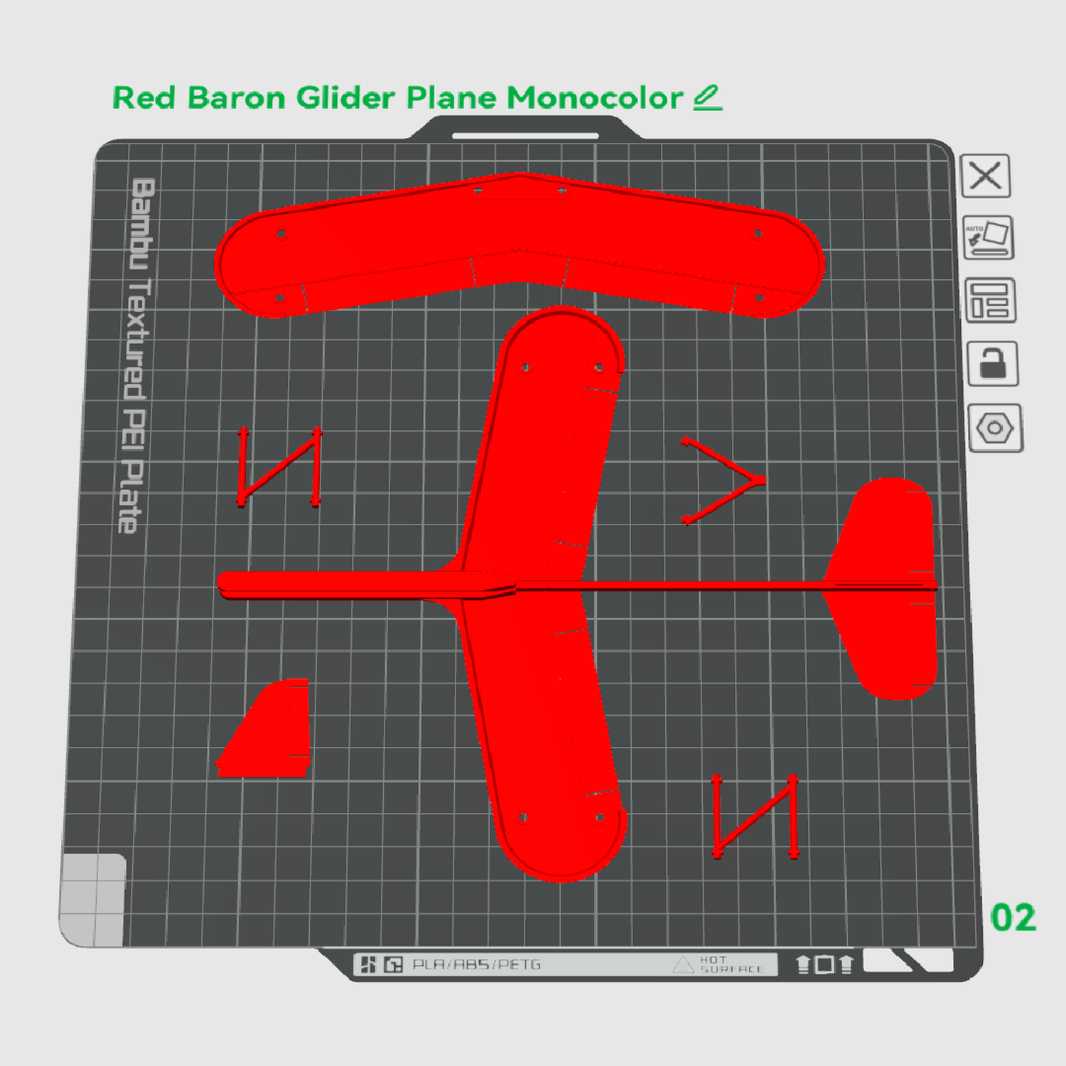 Red Baron - Glider Plane