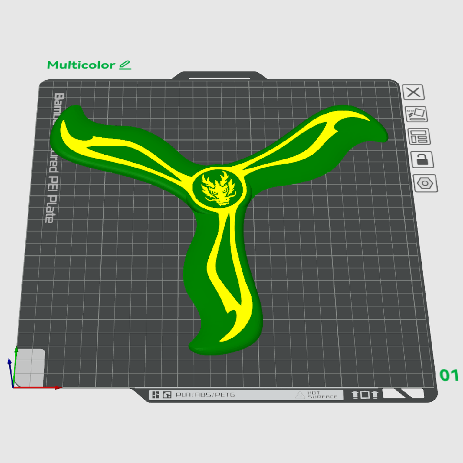 Dragon Crest Boomerang