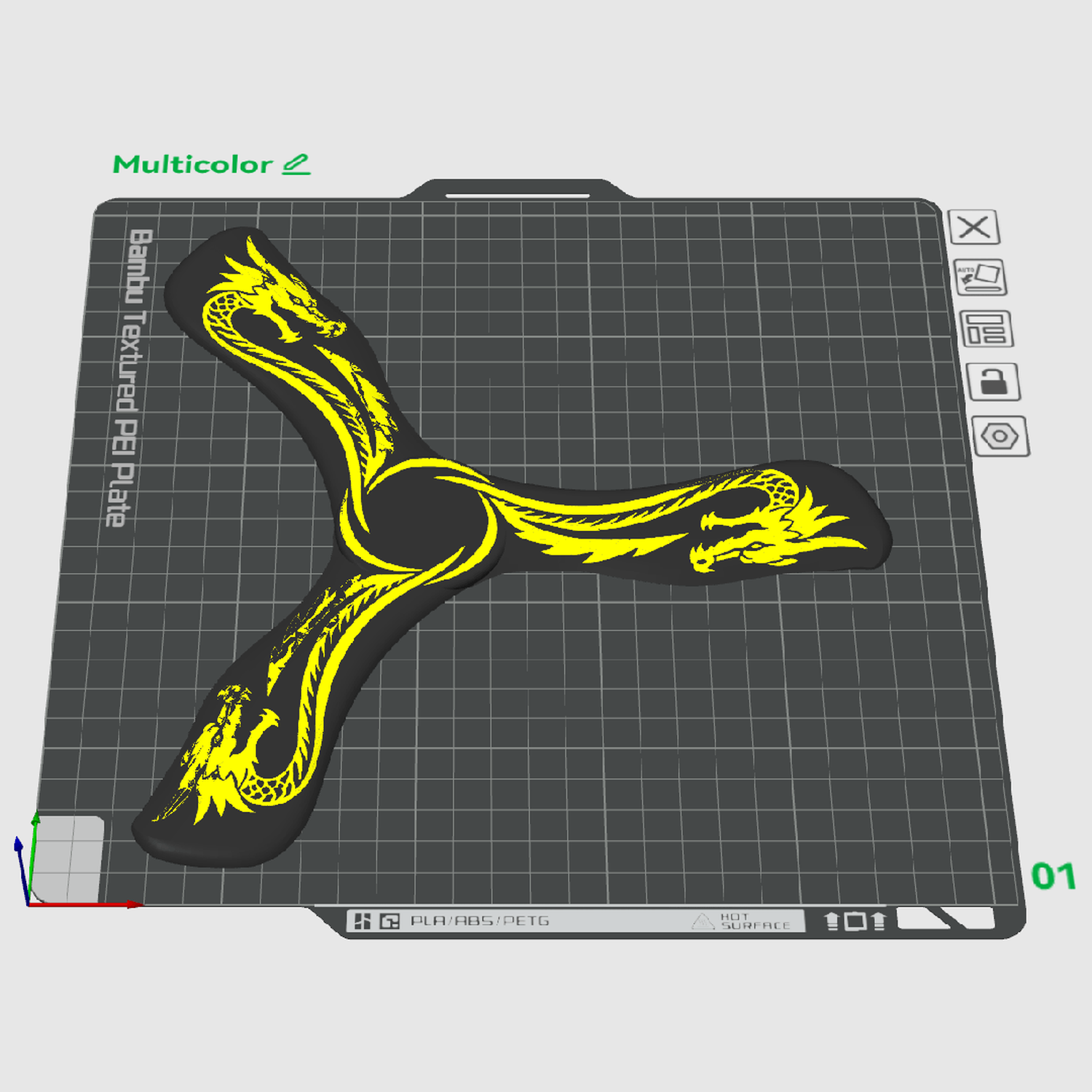 Draconic Boomerang