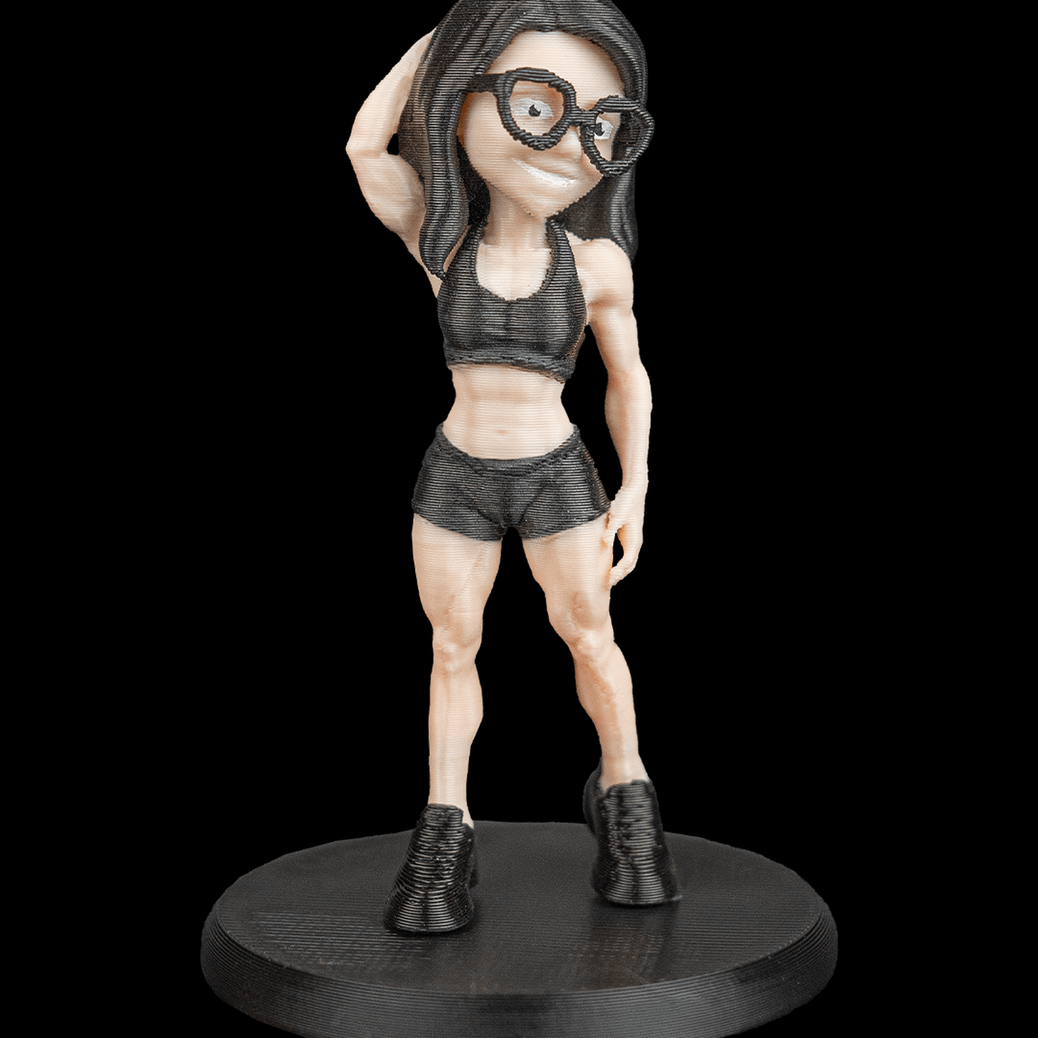 Figura personalizada con temática de fitness