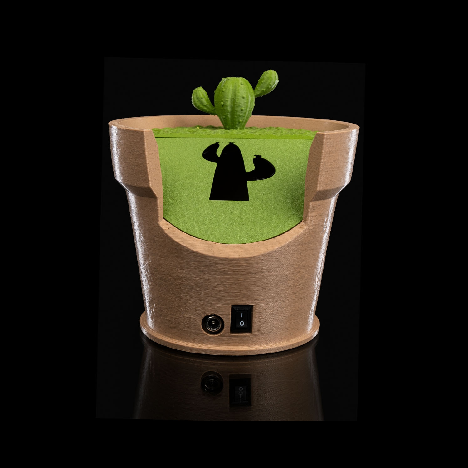Cactus Vase — Lámpara de pared