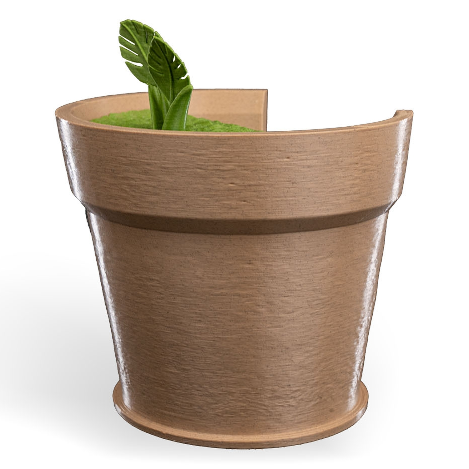 Monstera Vase — Lámpara de pared