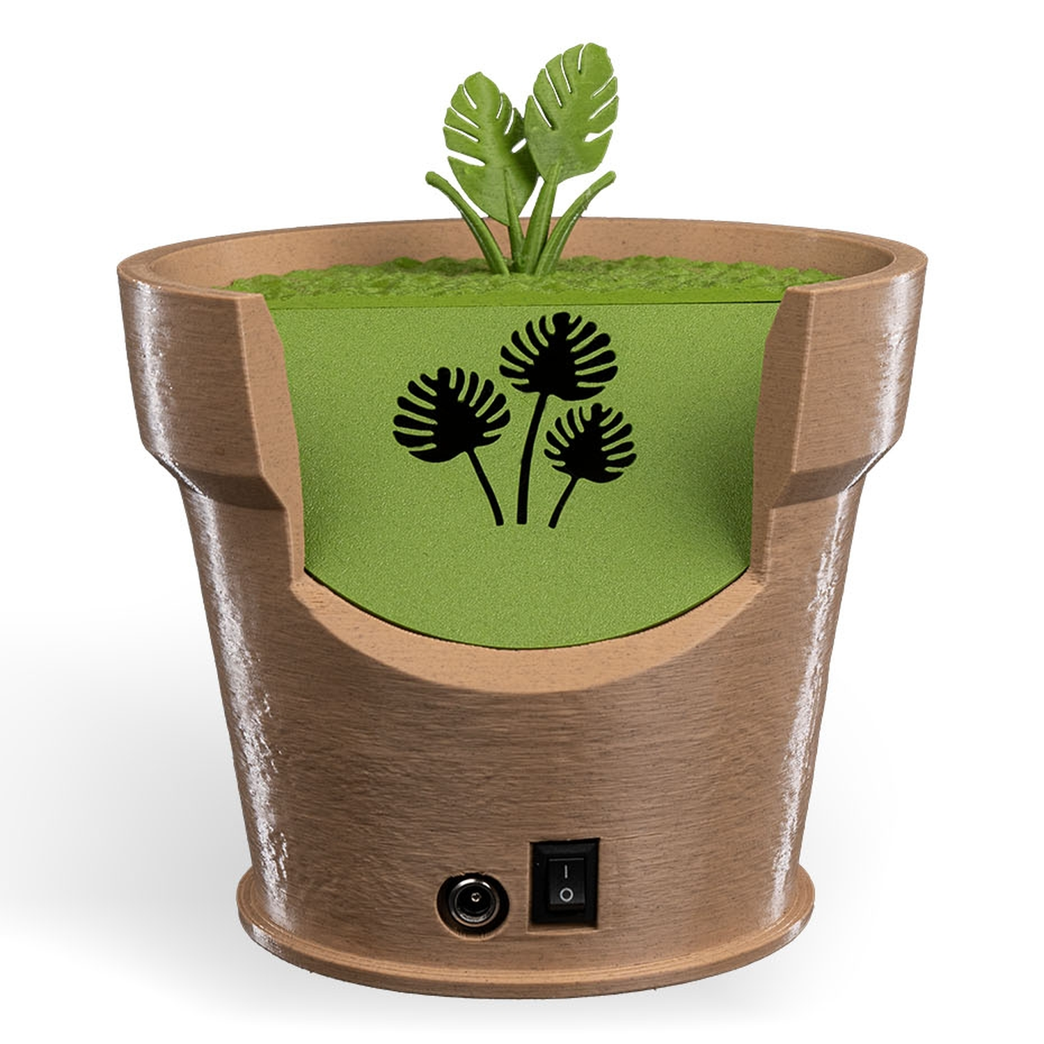 Monstera Vase — Lámpara de pared