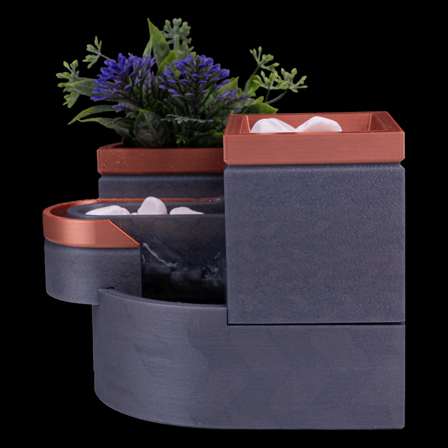 Maceta con fuente Form and Foliage Tabletop