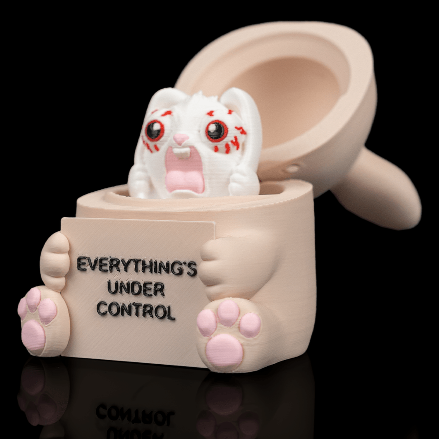 Figura decorativa Conejo relajado