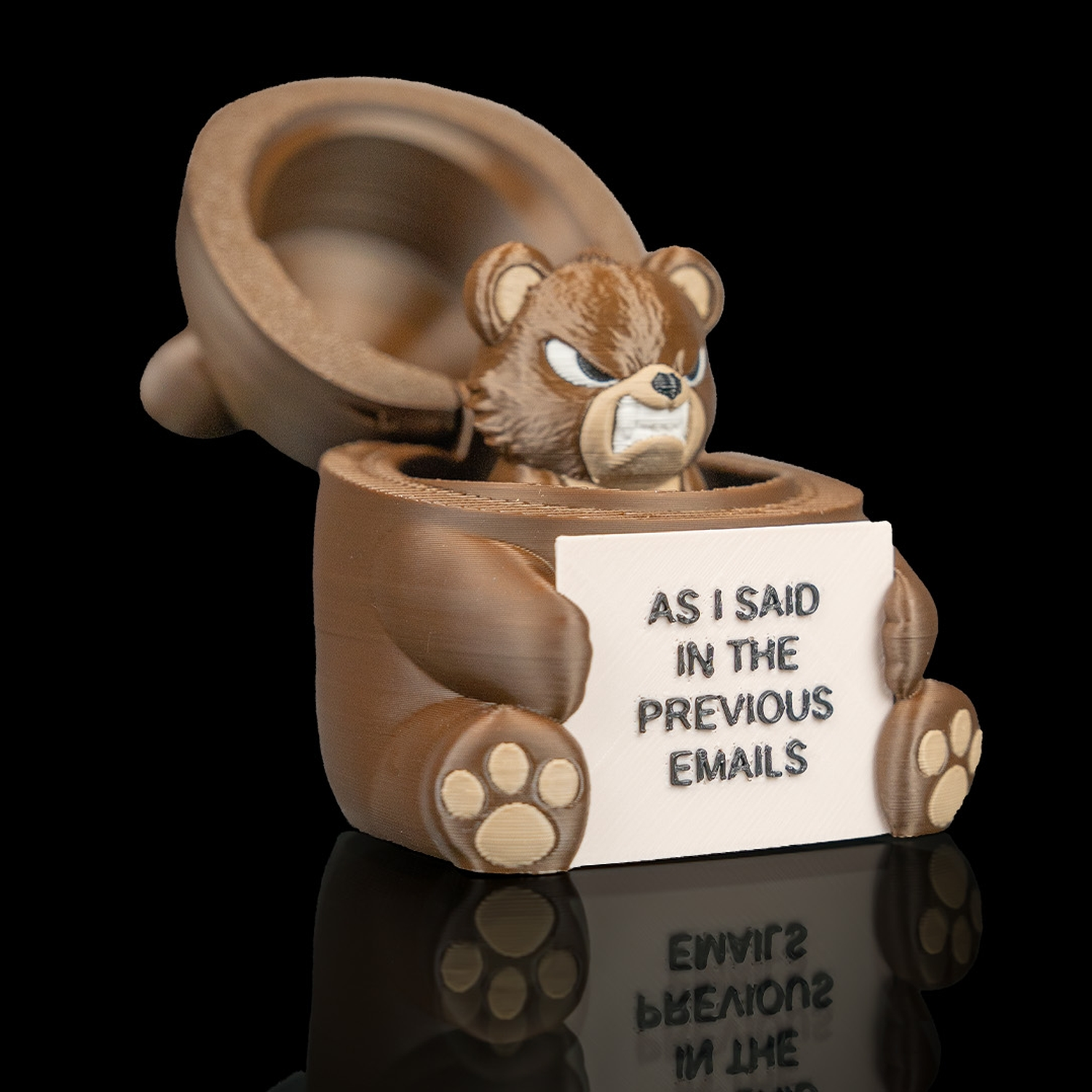 Figura decorativa Oso sereno