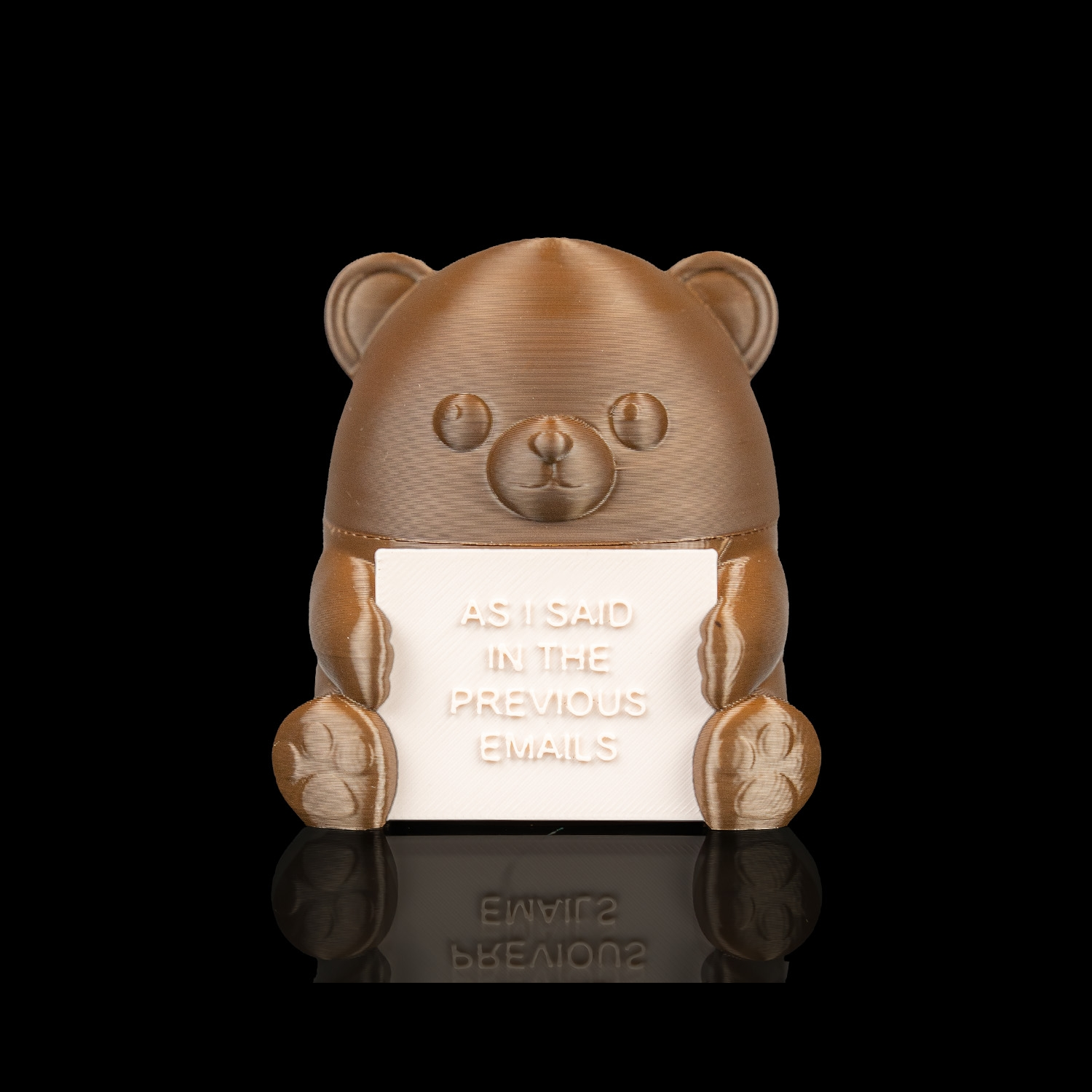 Figura decorativa Oso sereno