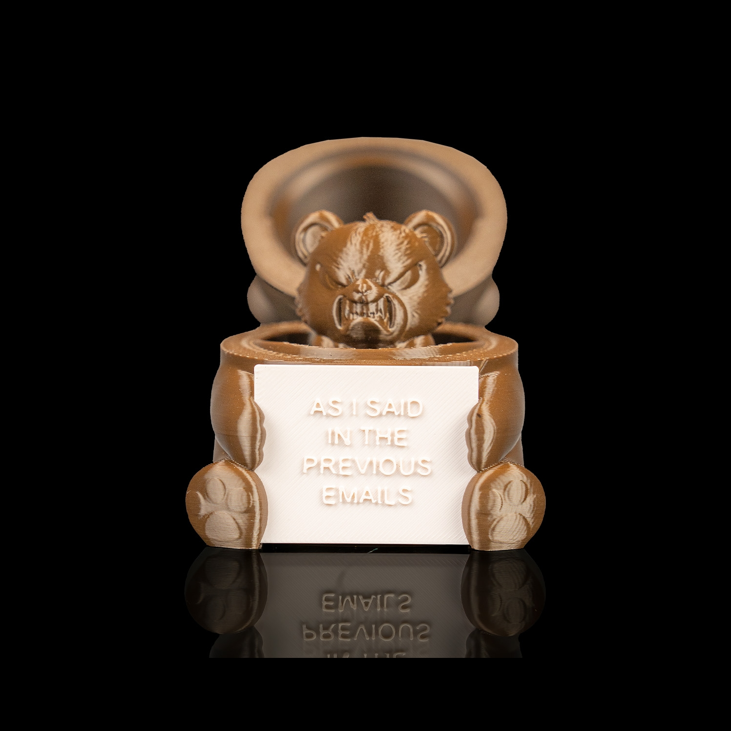 Figura decorativa Oso sereno