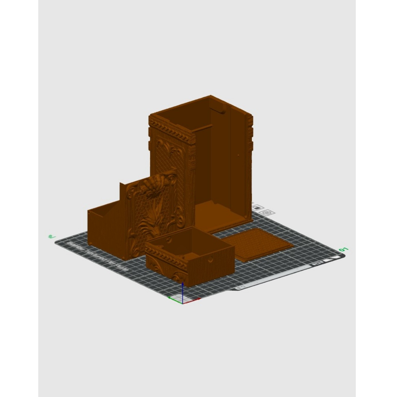 Caja para cartas Vault of Scales