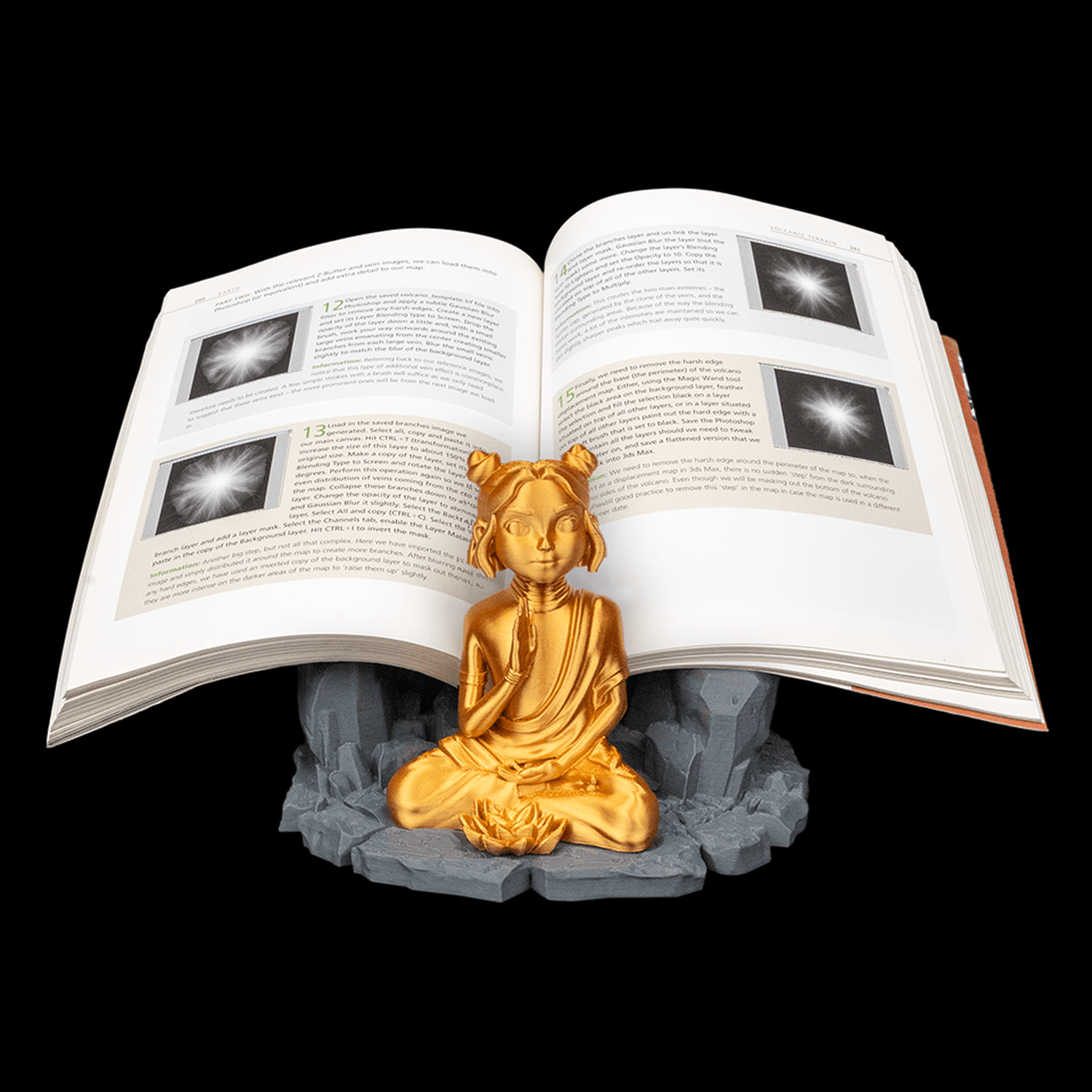 Atril para libros Mini Me Book Accessories: Buddha