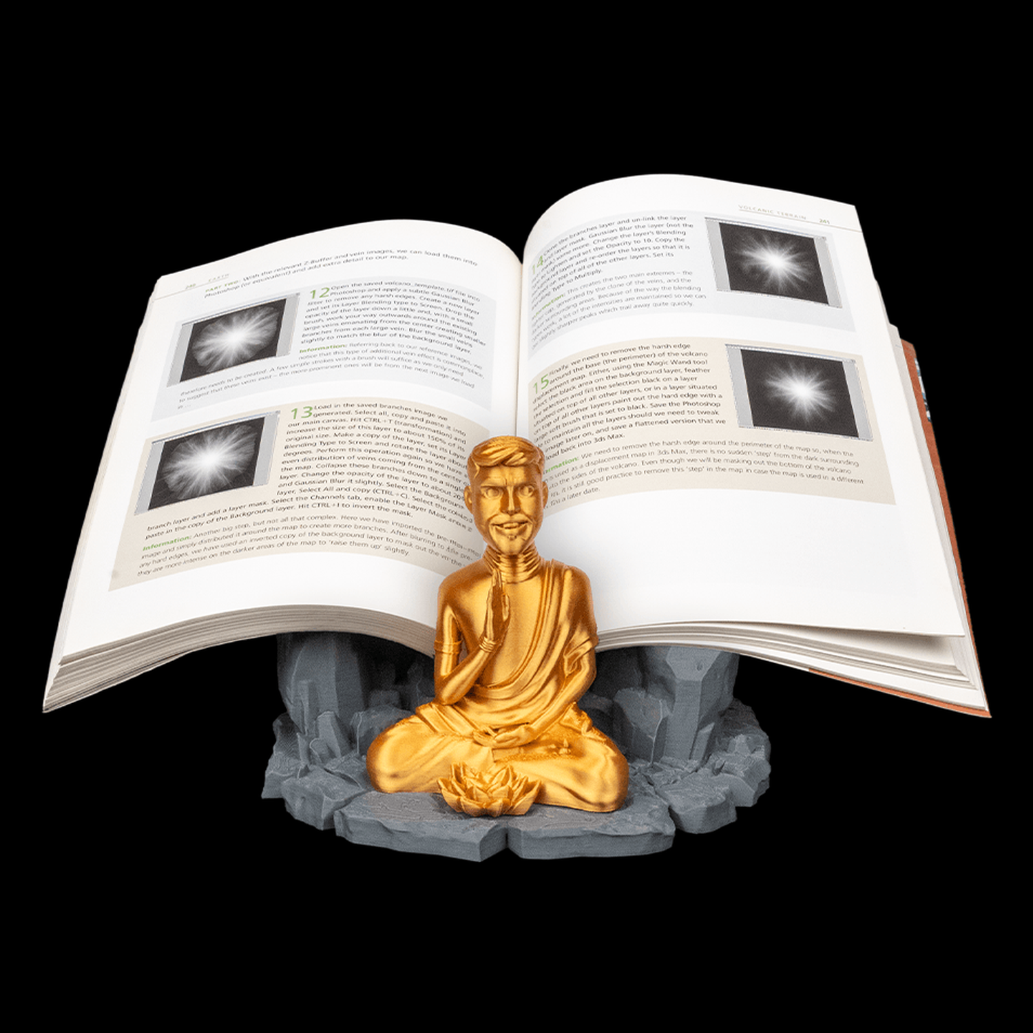 Atril para libros Mini Me Book Accessories: Buddha