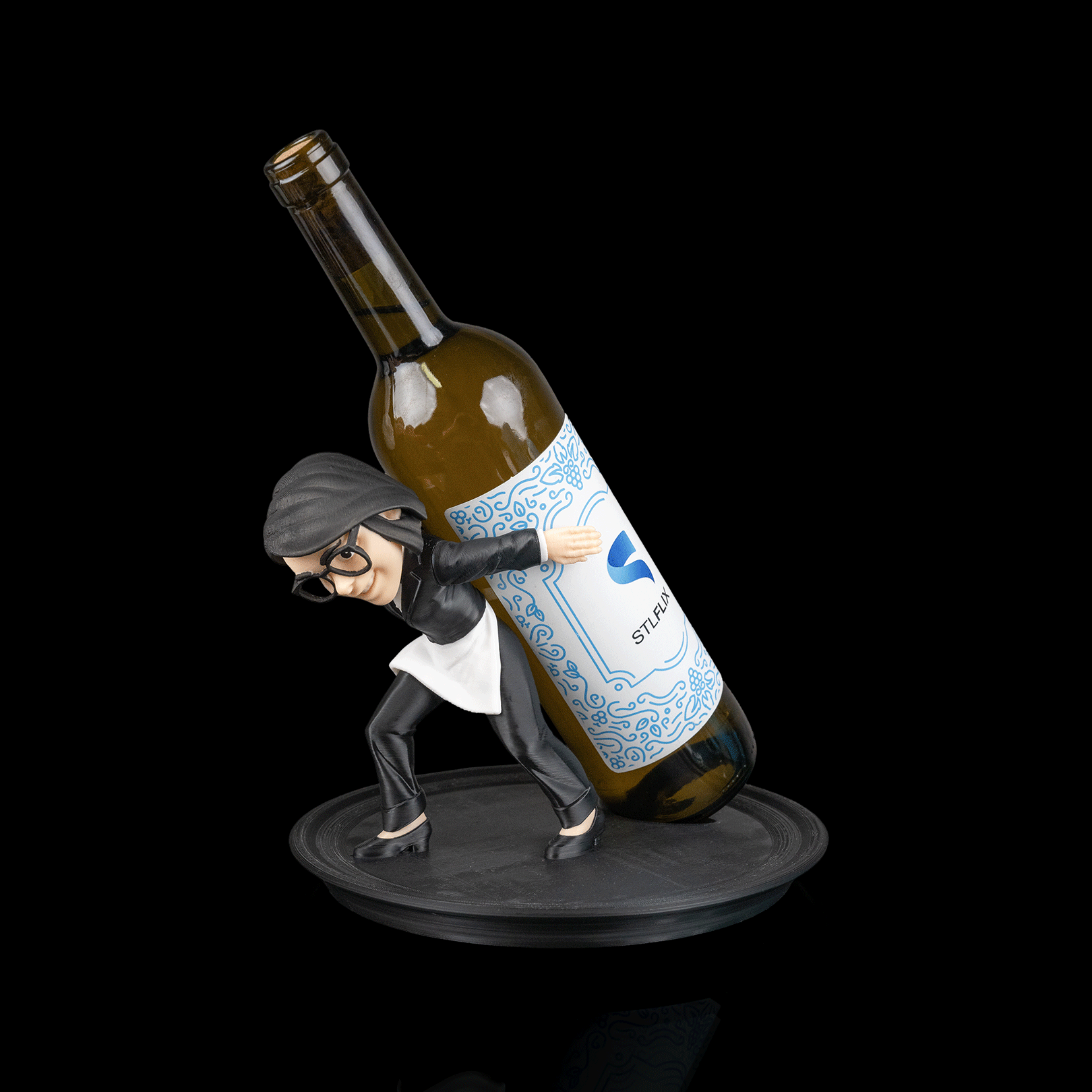 Soporte para botella de vino Waitress