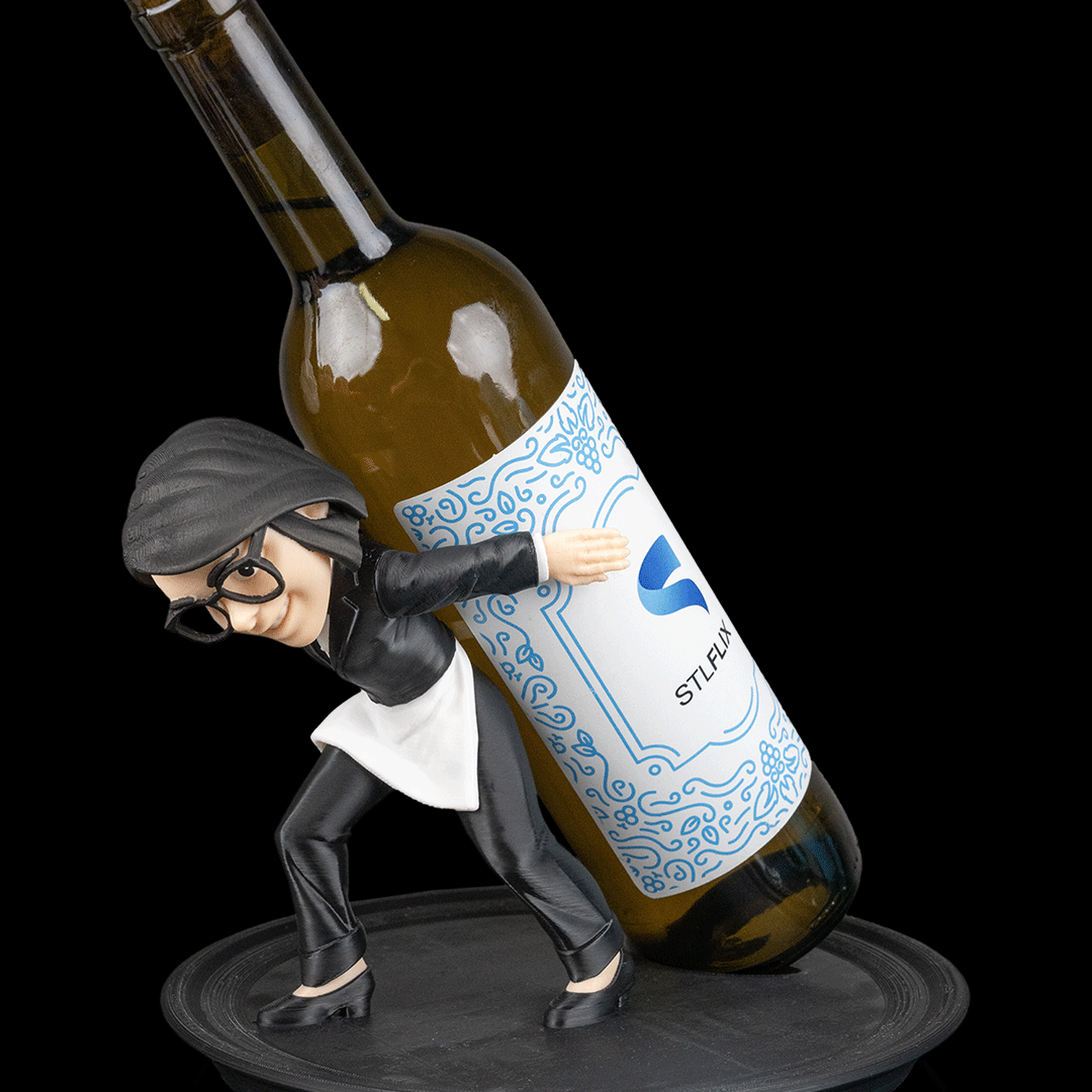 Soporte para botella de vino Waitress