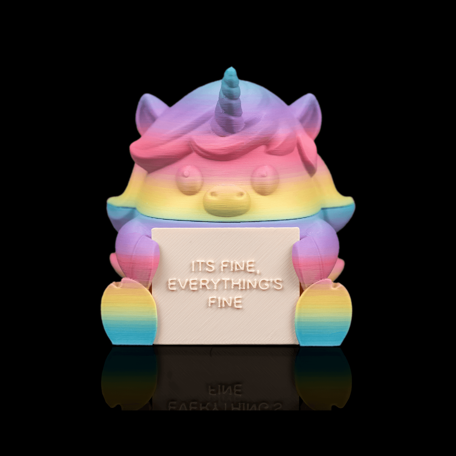 Figura decorativa Unicornio encantador