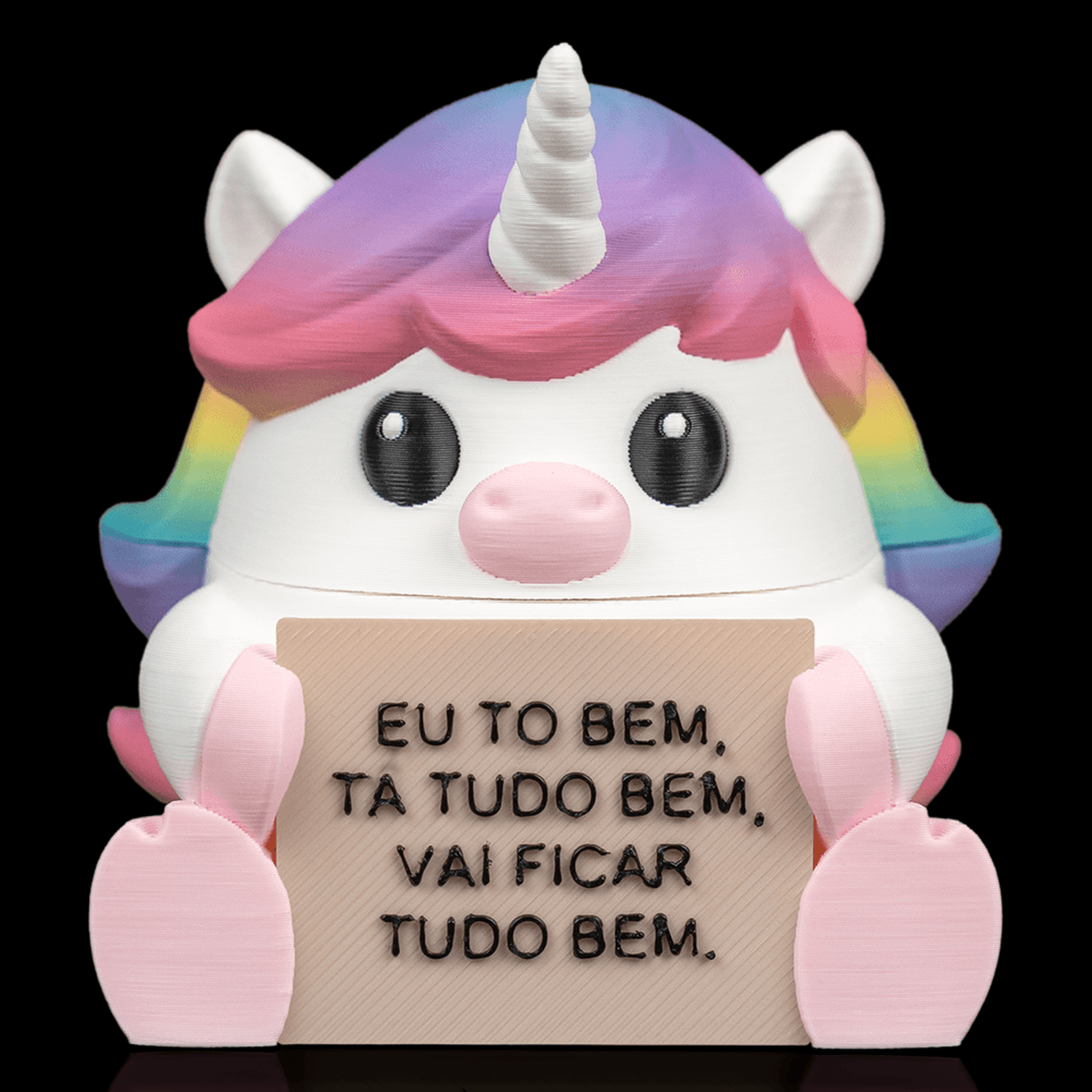 Figura decorativa Unicornio encantador