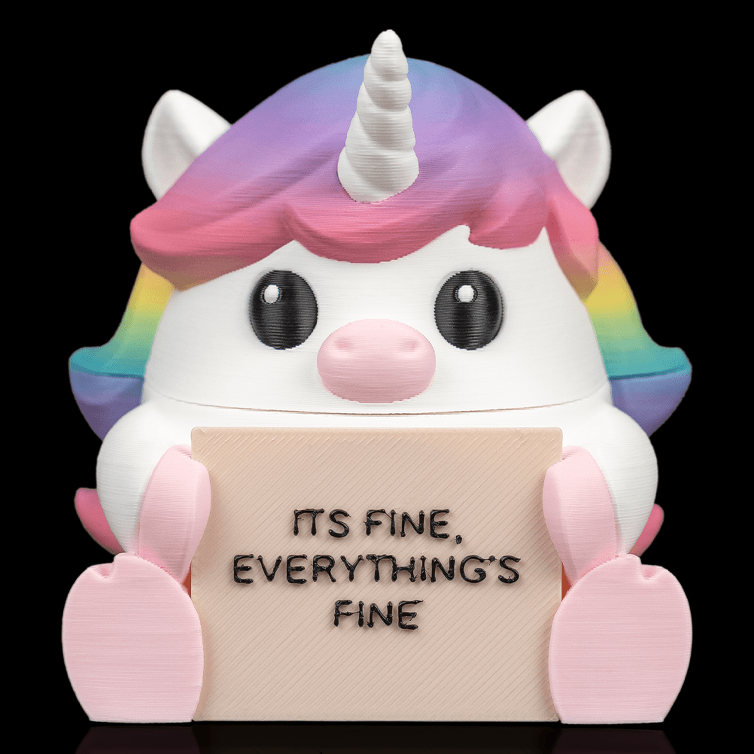 Figura decorativa Unicornio encantador