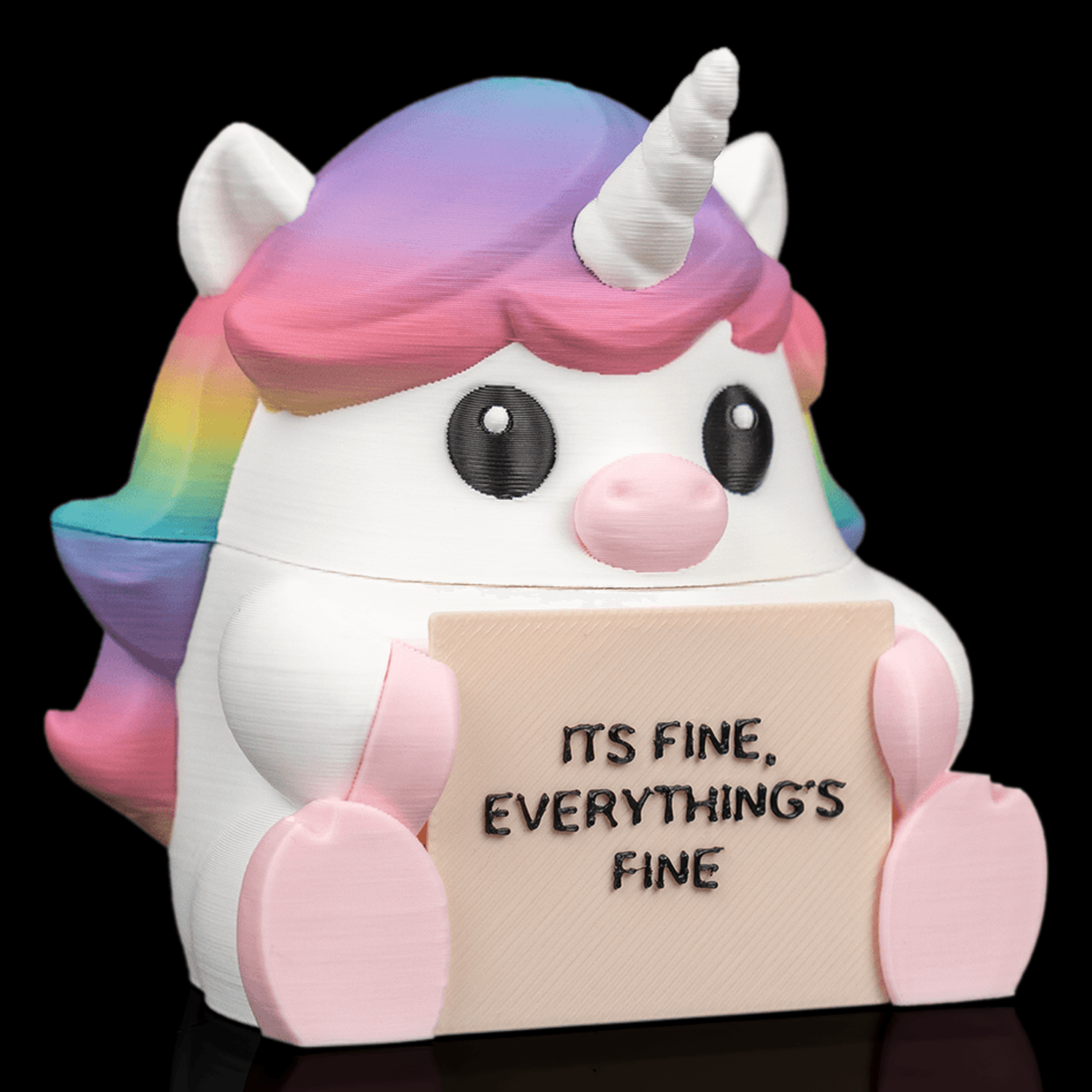 Figura decorativa Unicornio encantador