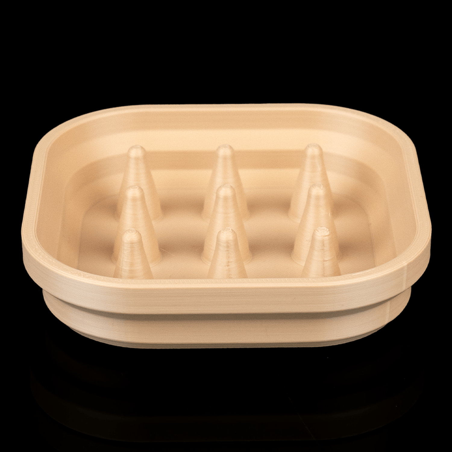 Organizador de joyas y maquillaje Rattan Glow
