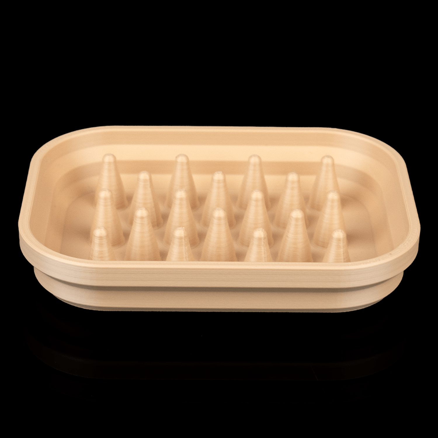 Organizador de joyas y maquillaje Rattan Glow