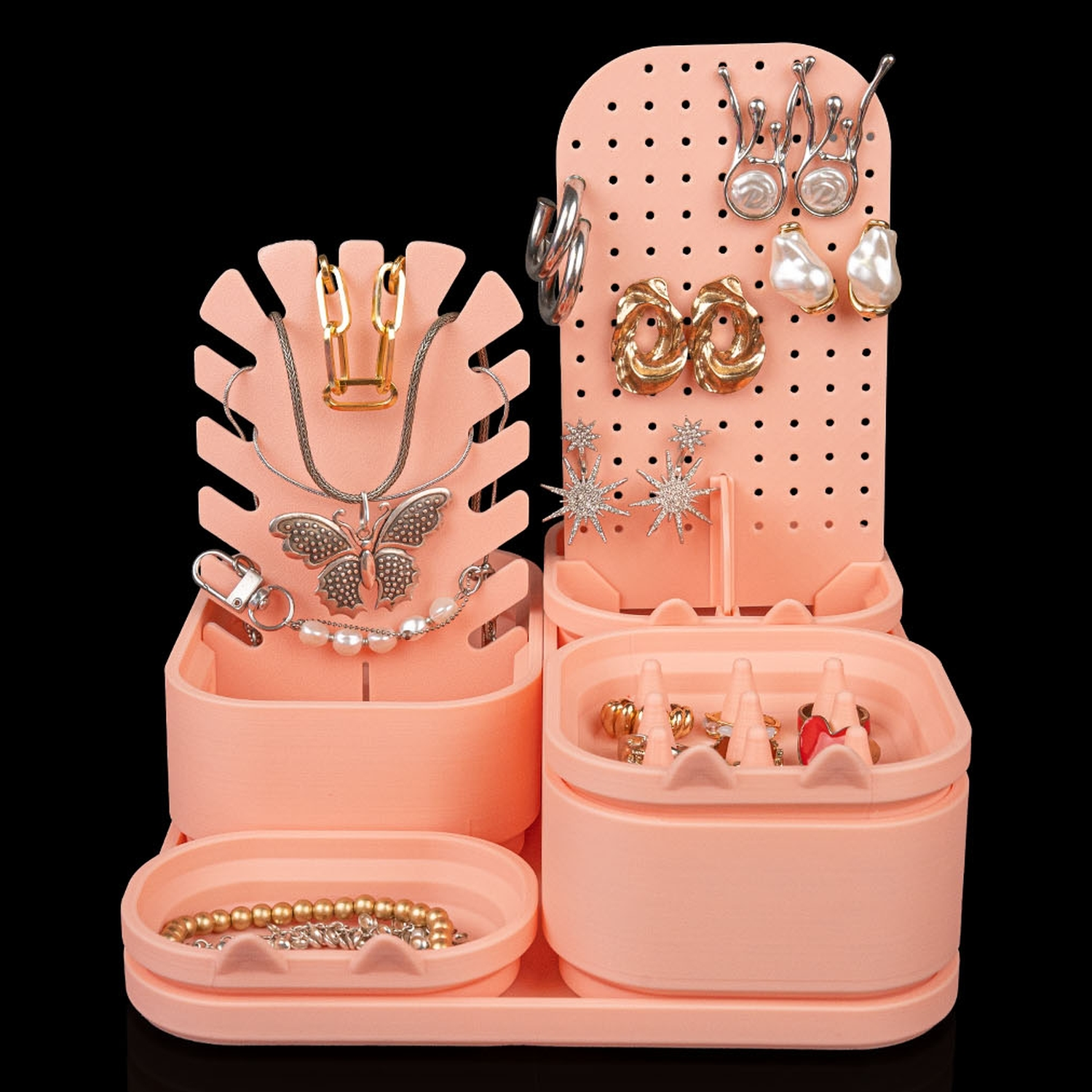 Organizador de joyas y maquillaje Cute Kitty