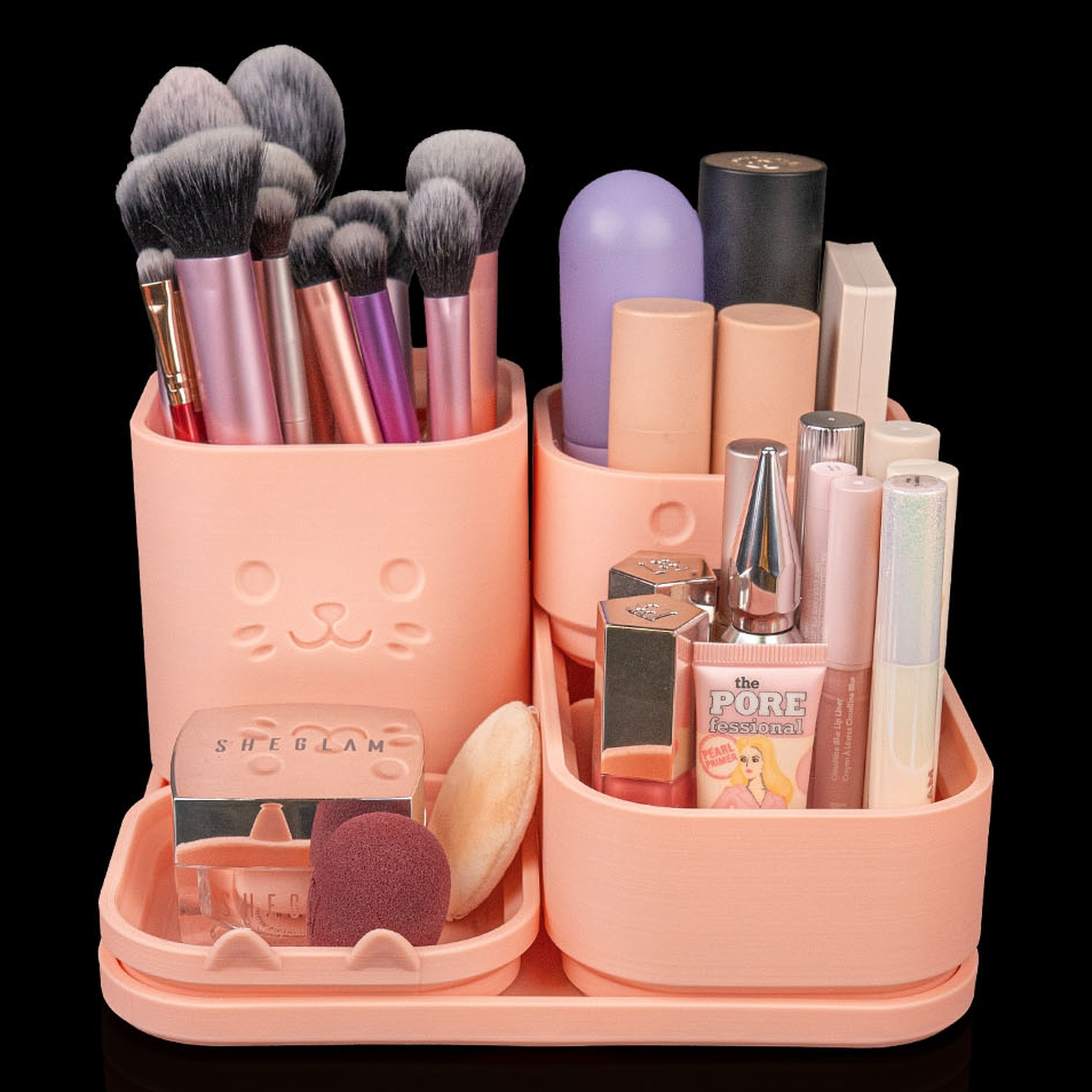 Organizador de joyas y maquillaje Cute Kitty