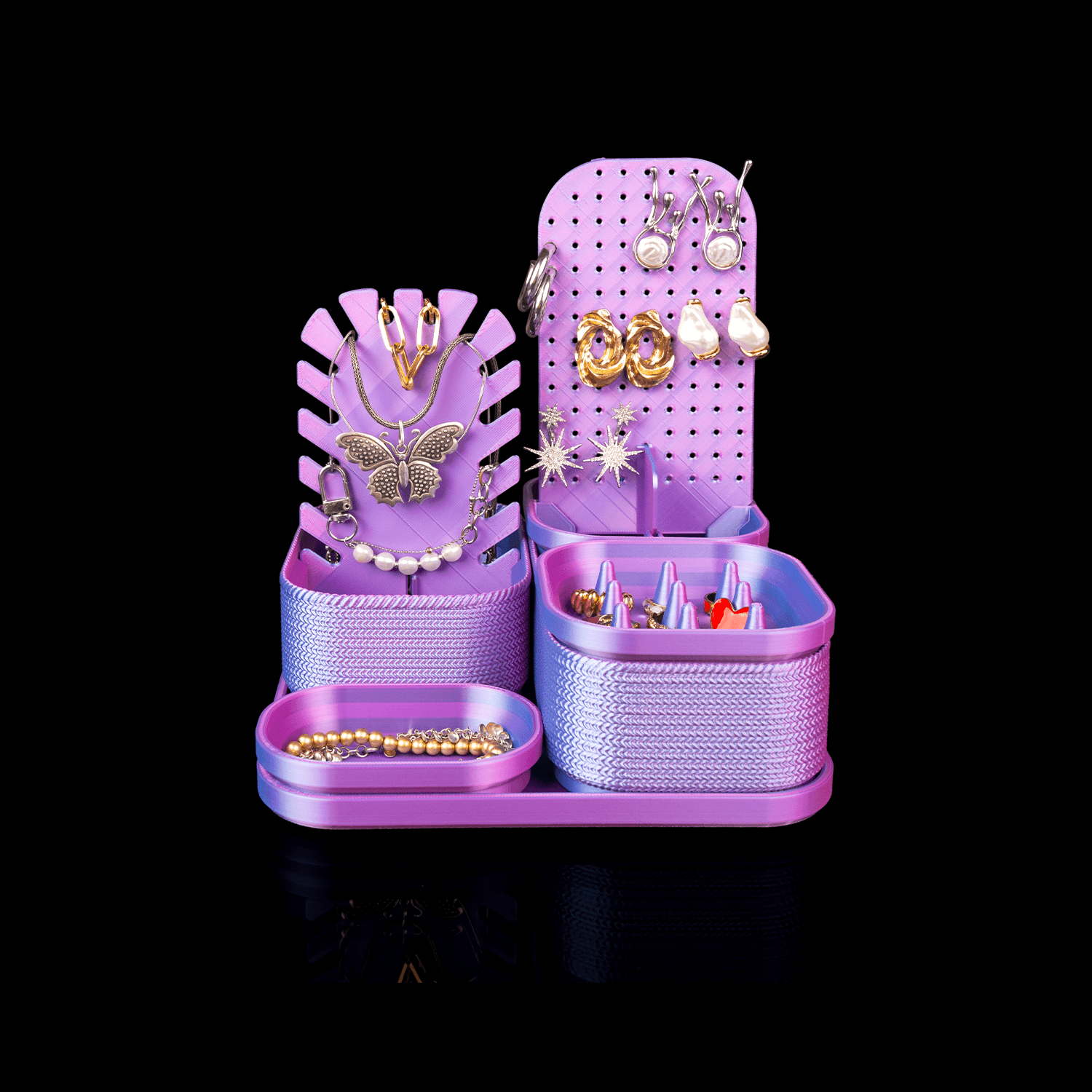 Organizador de joyas y maquillaje Thread Treasure