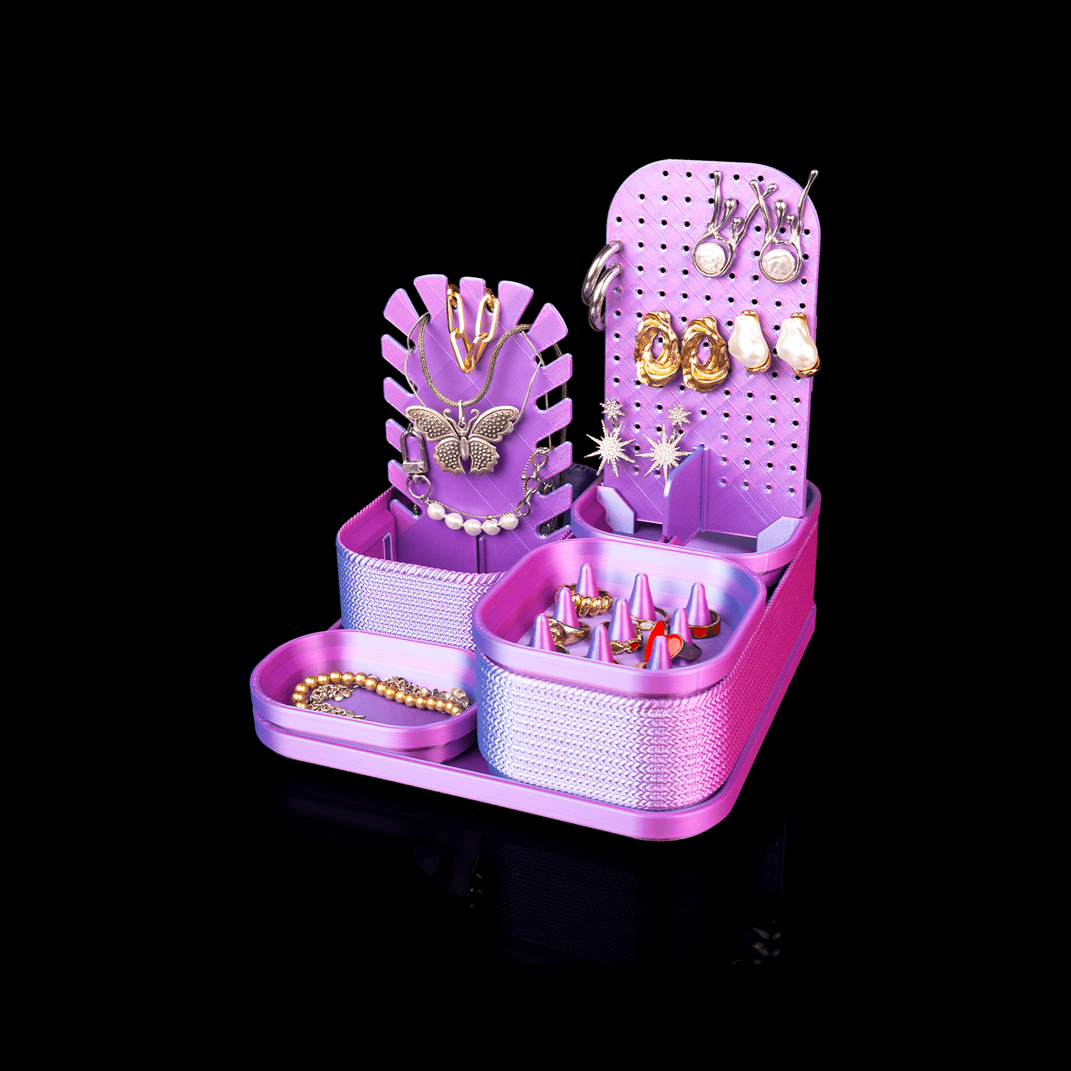 Organizador de joyas y maquillaje Thread Treasure