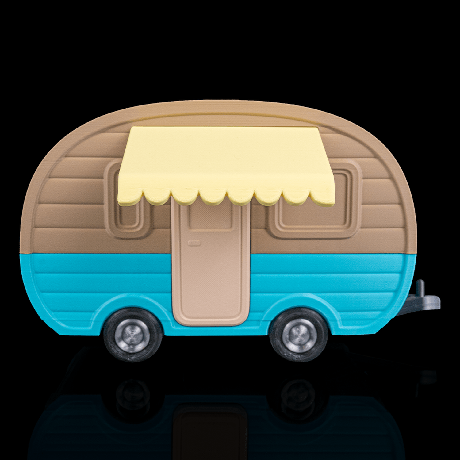 Caja decorativa Camping Trailer