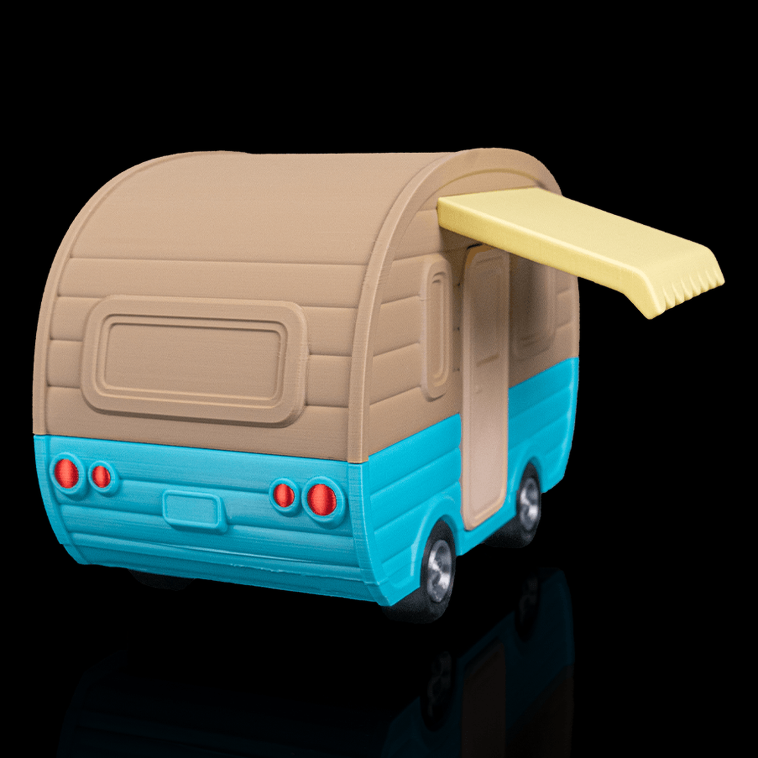Caja decorativa Camping Trailer