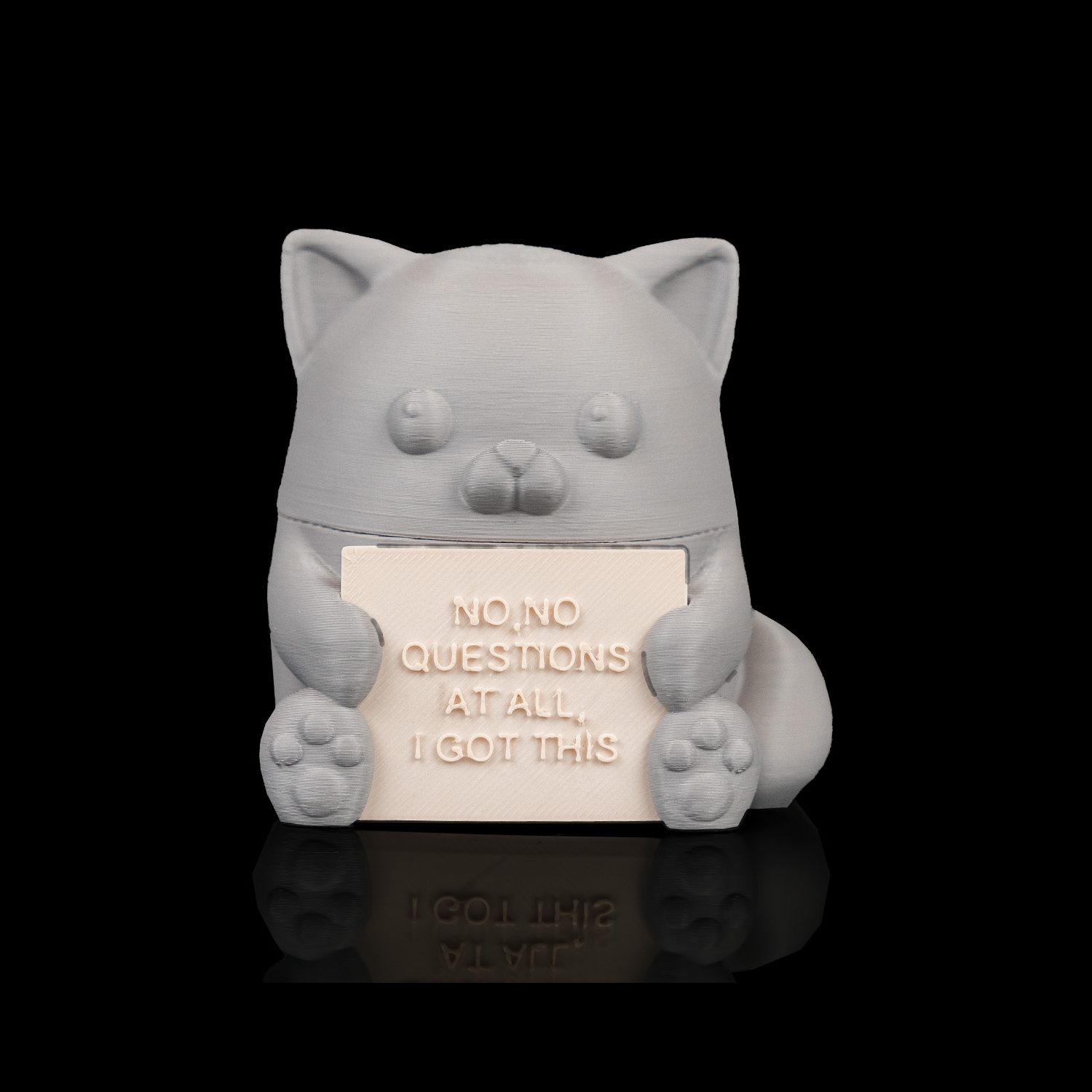 Figura decorativa Gato elegante