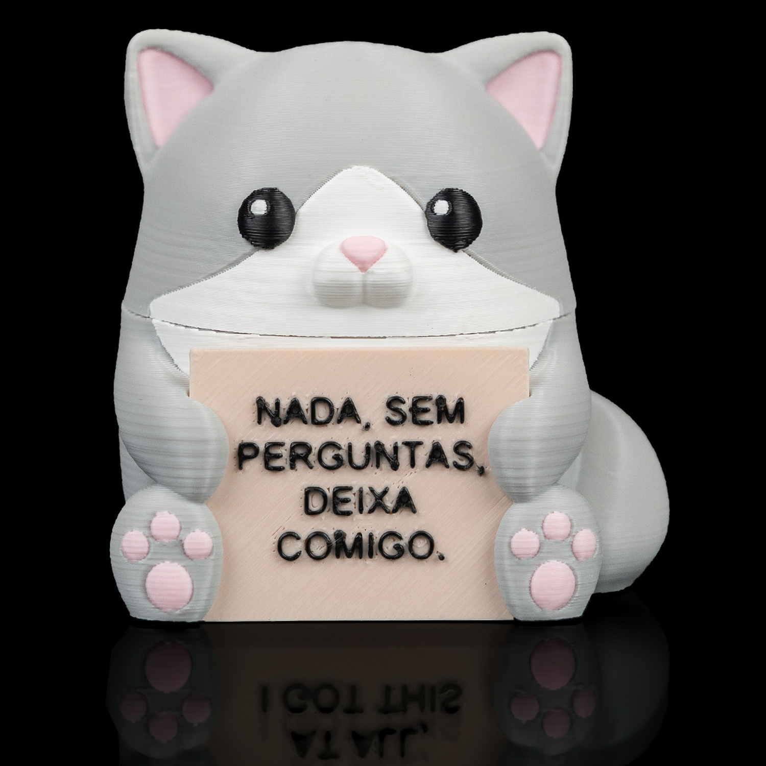 Figura decorativa Gato elegante