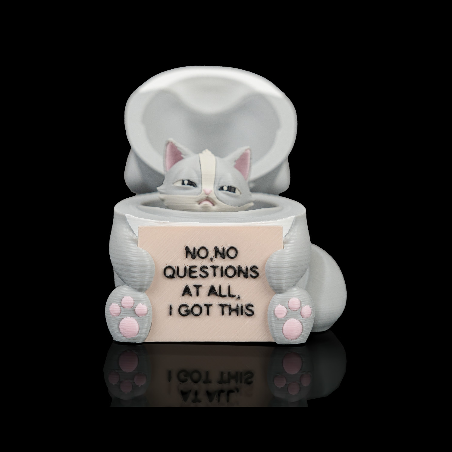 Figura decorativa Gato elegante