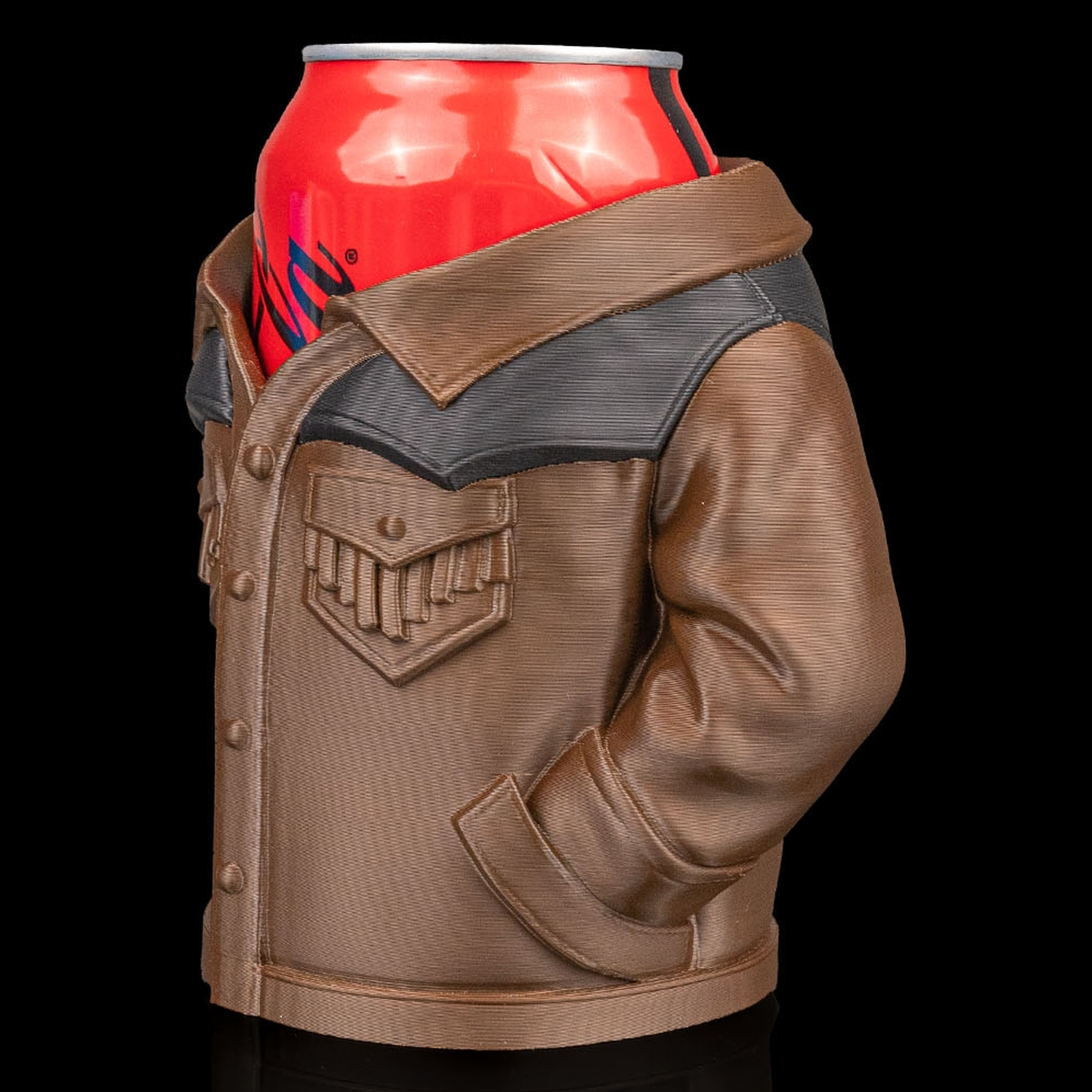 Soporte para lata Suede Jacket