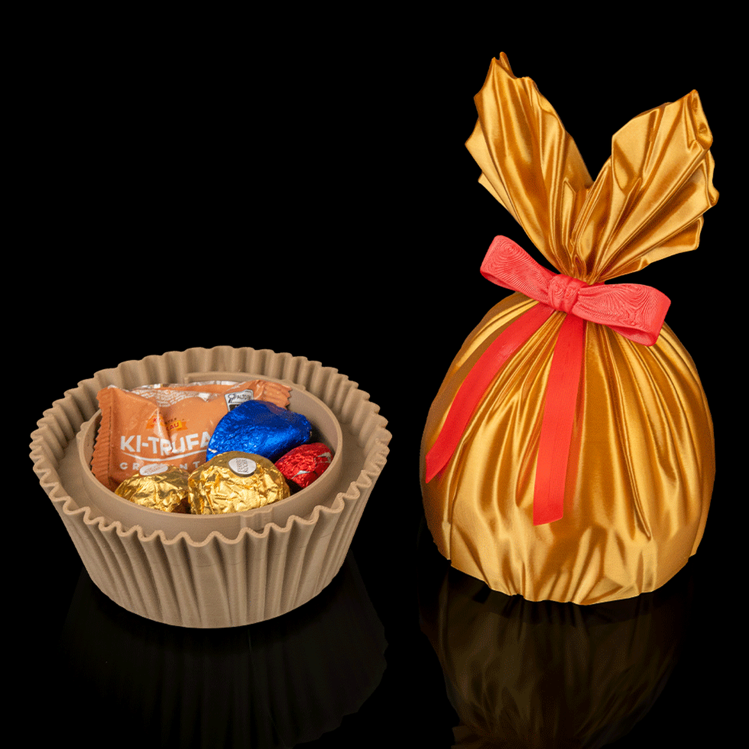 Caja decorativa Golden Treat
