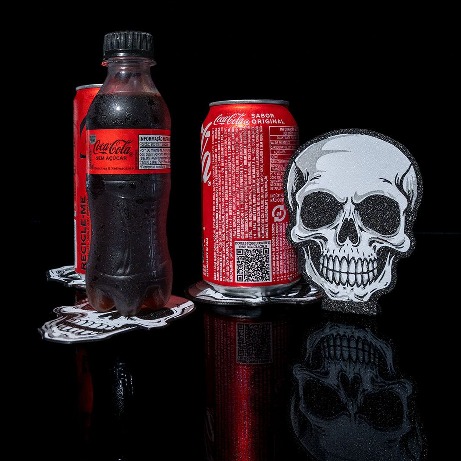 Posavasos Bold Skull
