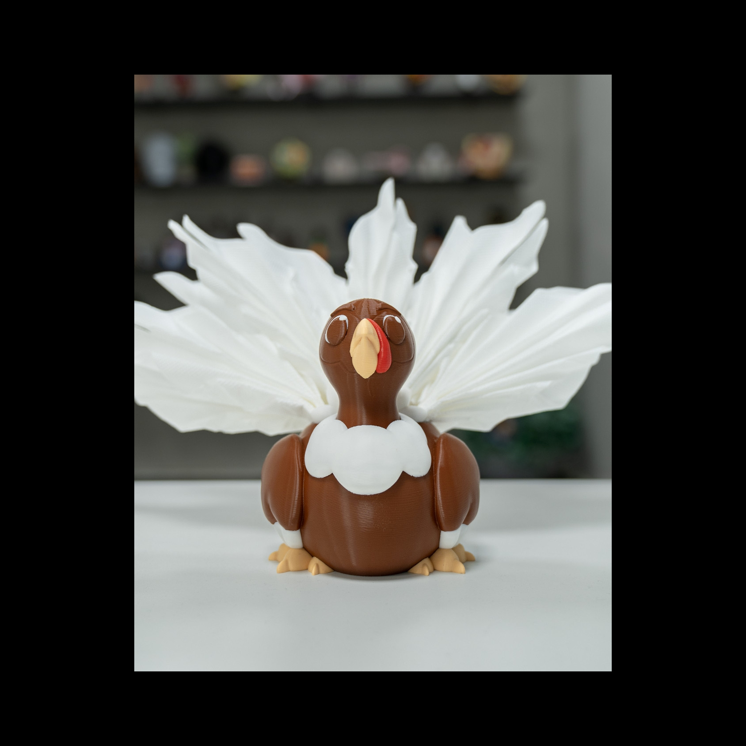 Servilletero Turkey Fan