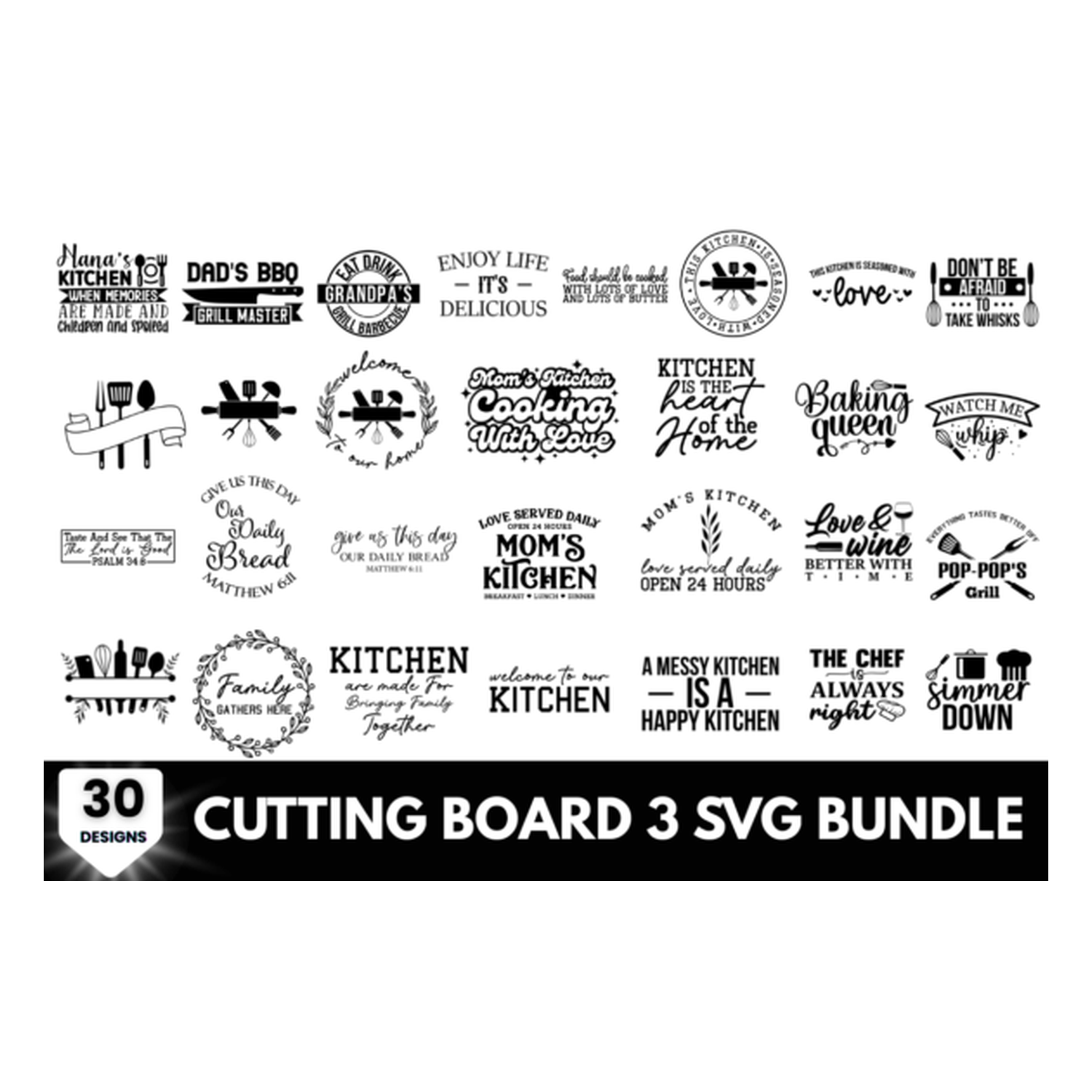30 Cutting Board