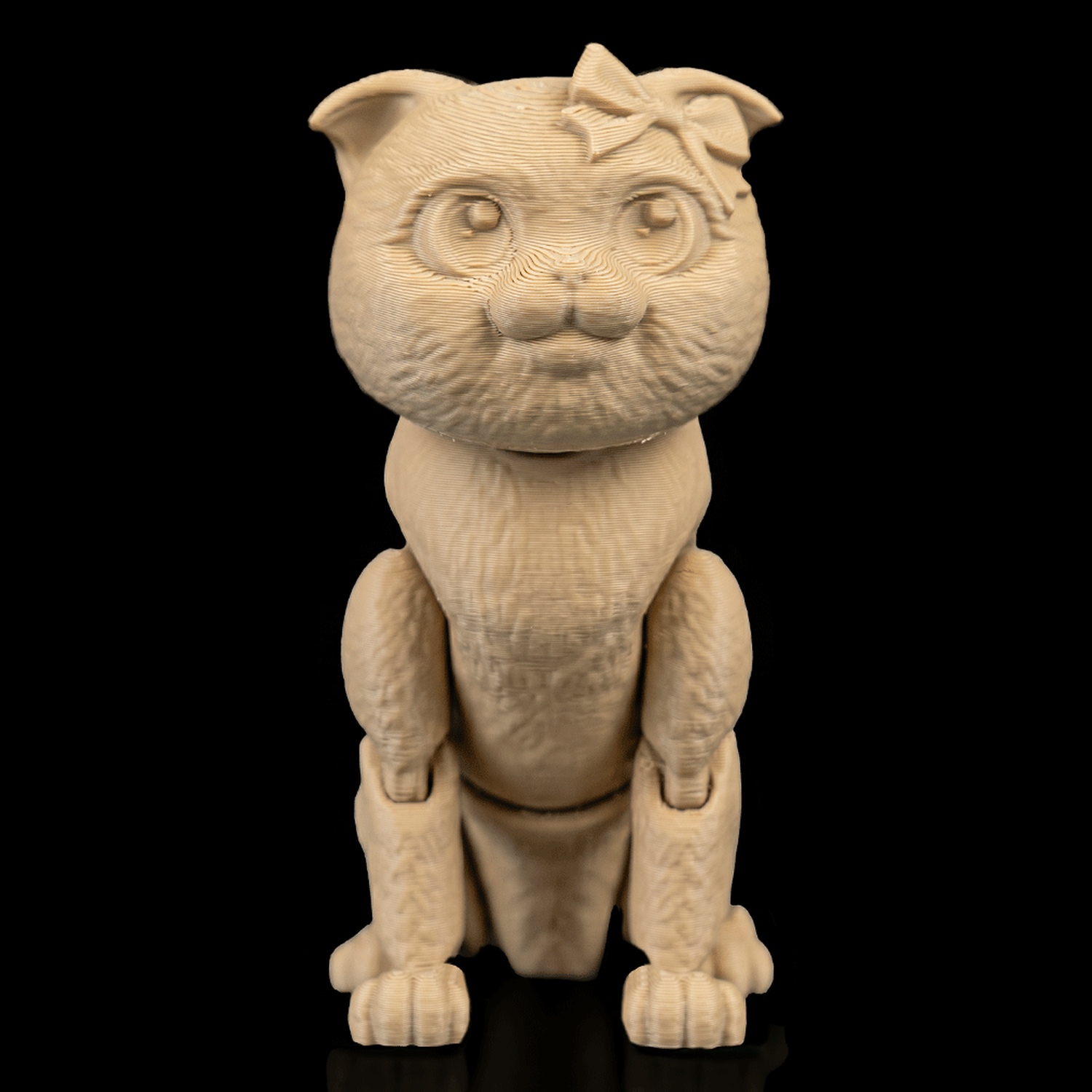 Figura decorativa Mochi, gato scottish fold