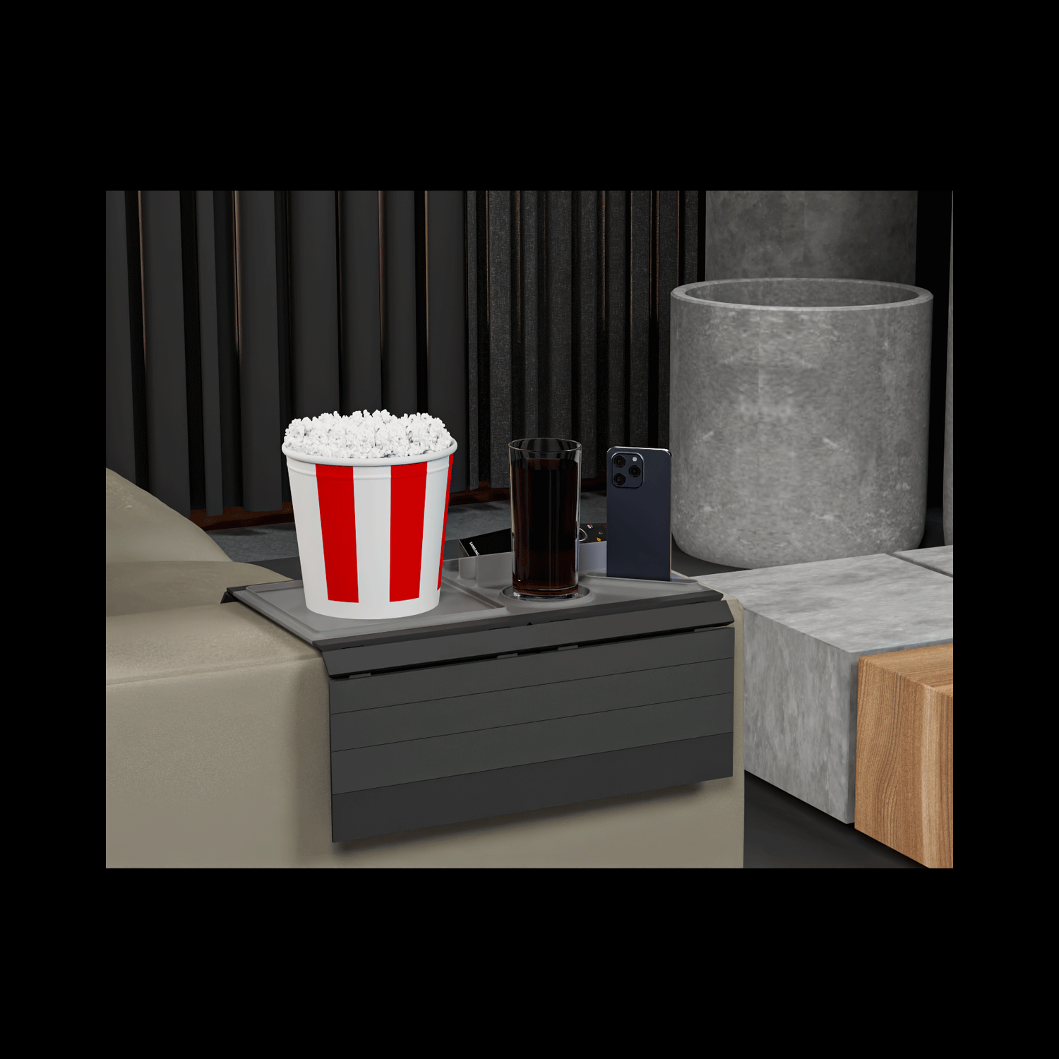 Bandeja para reposabrazos CouchBuster