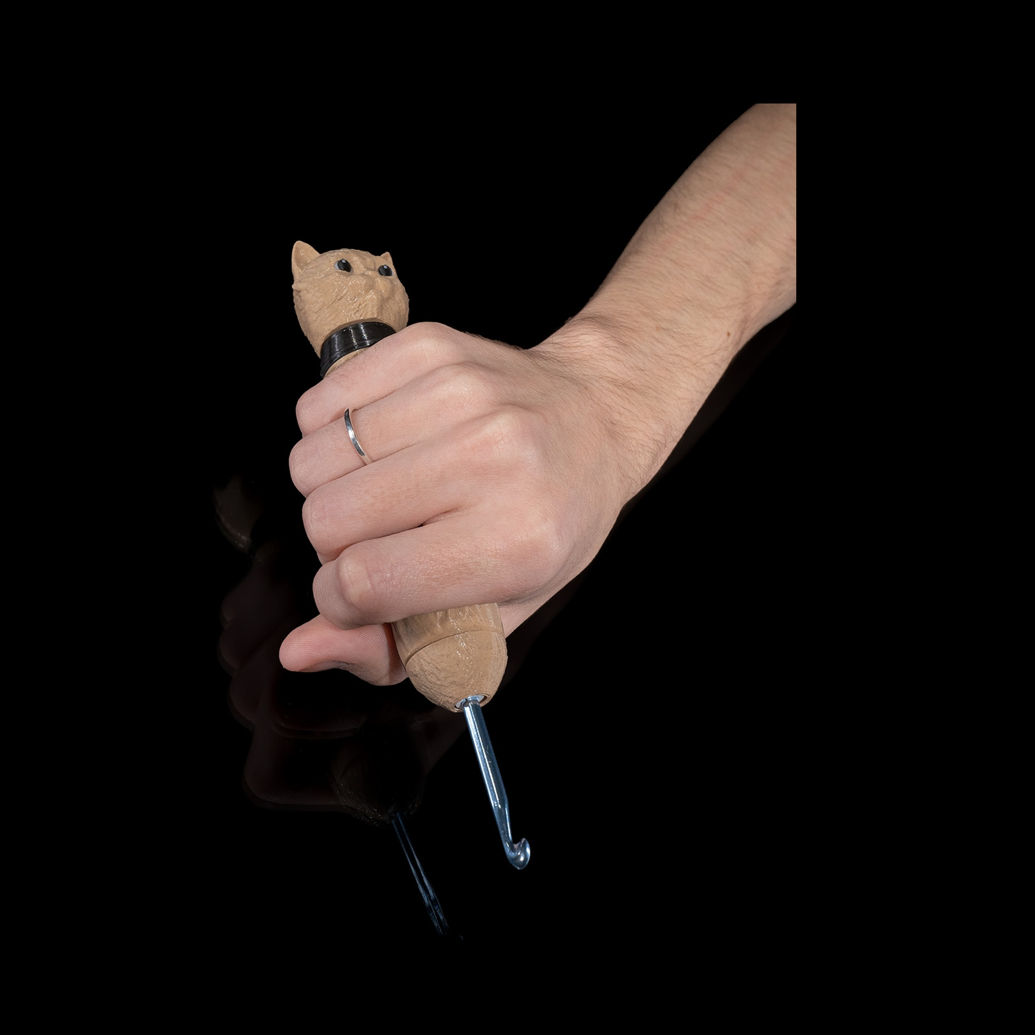 Cuenco para ovillos con estuche para ganchillo Kit-Cat
