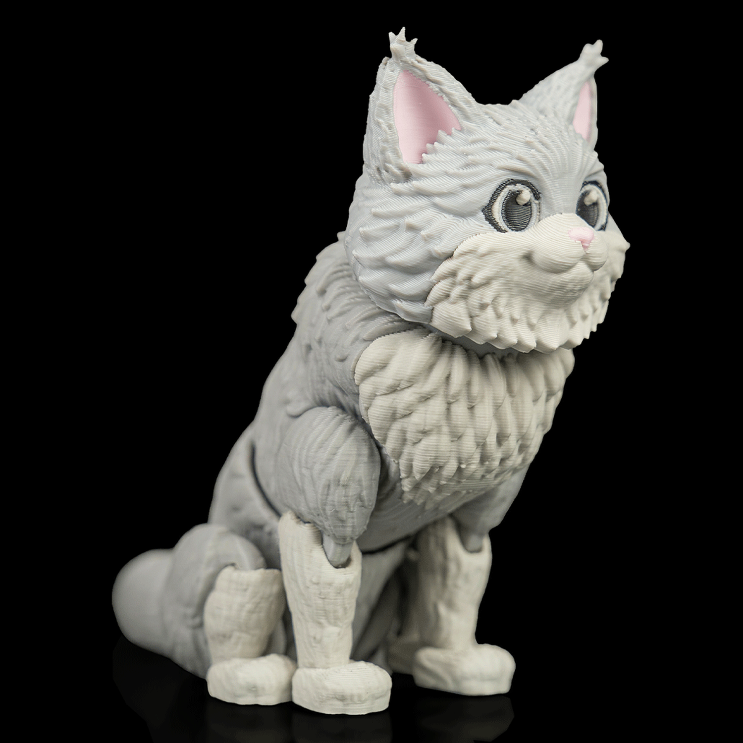 Figura decorativa Chester, gato maine coon