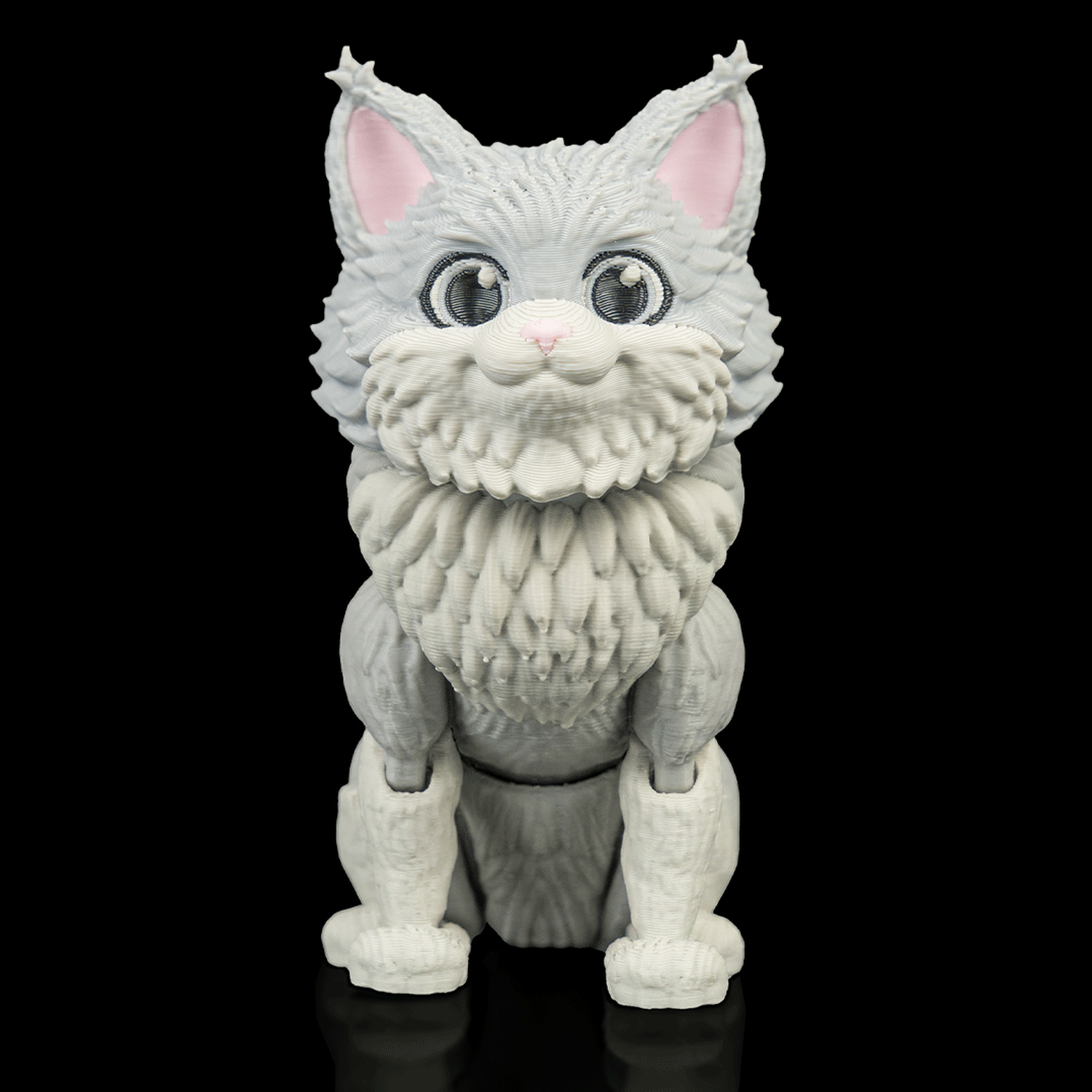 Figura decorativa Chester, gato maine coon