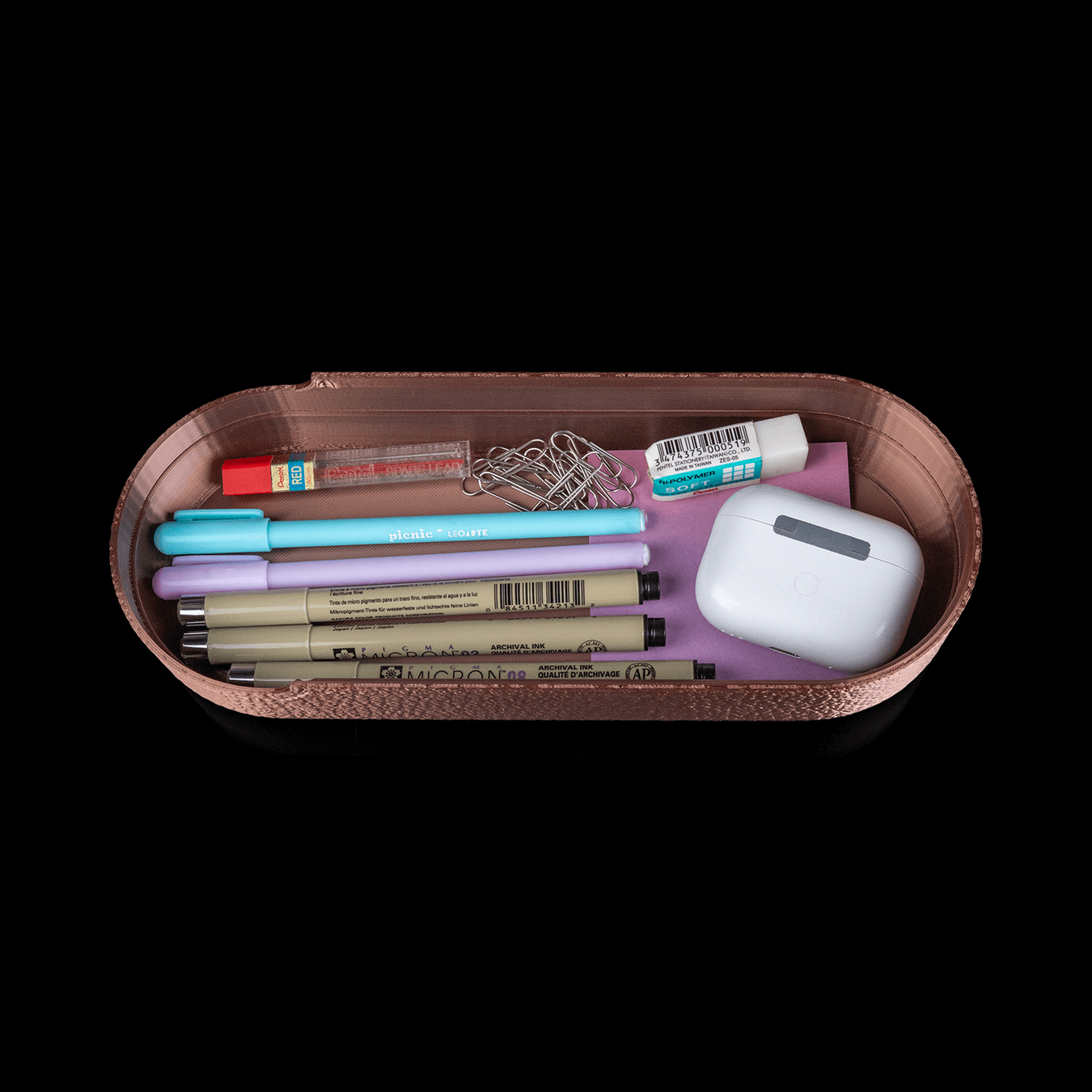 Organizador de escritorio Classic Leather