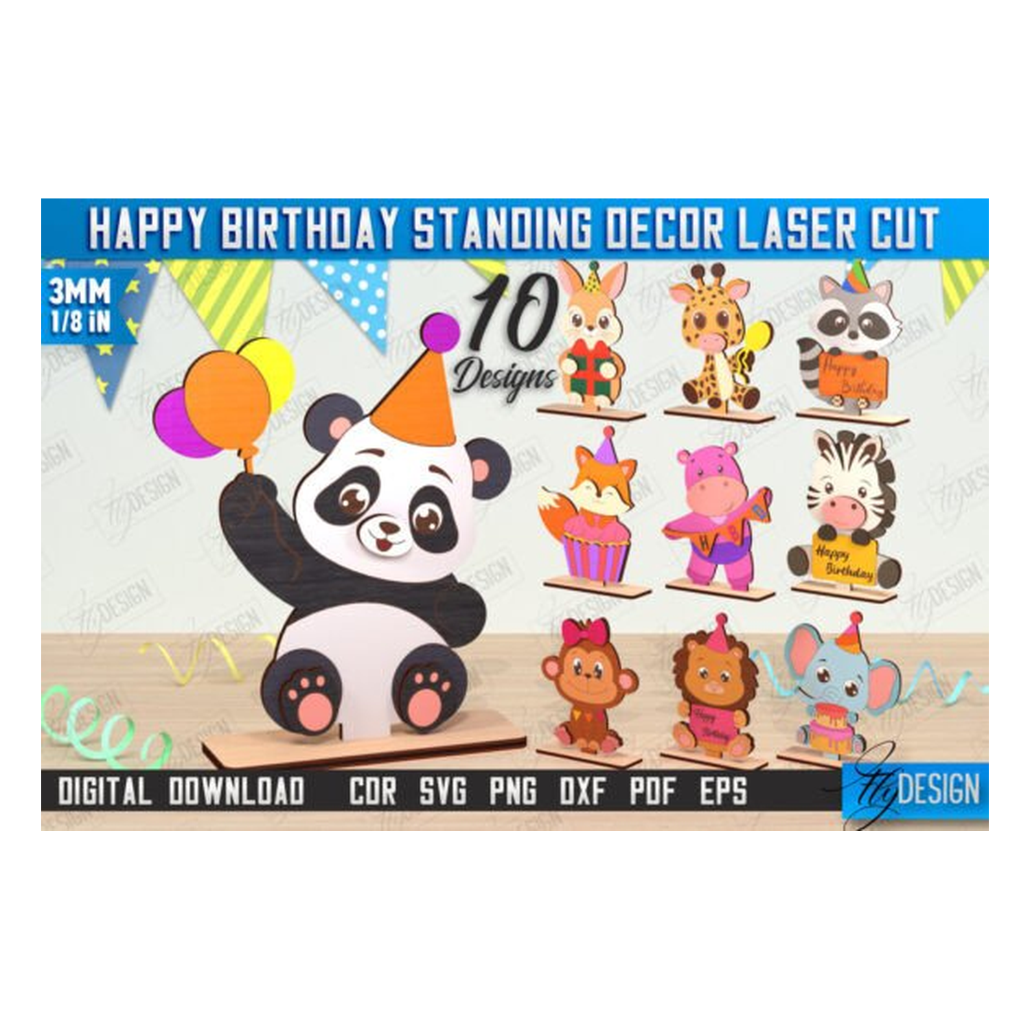 Happy cumpleaños Standing Decor