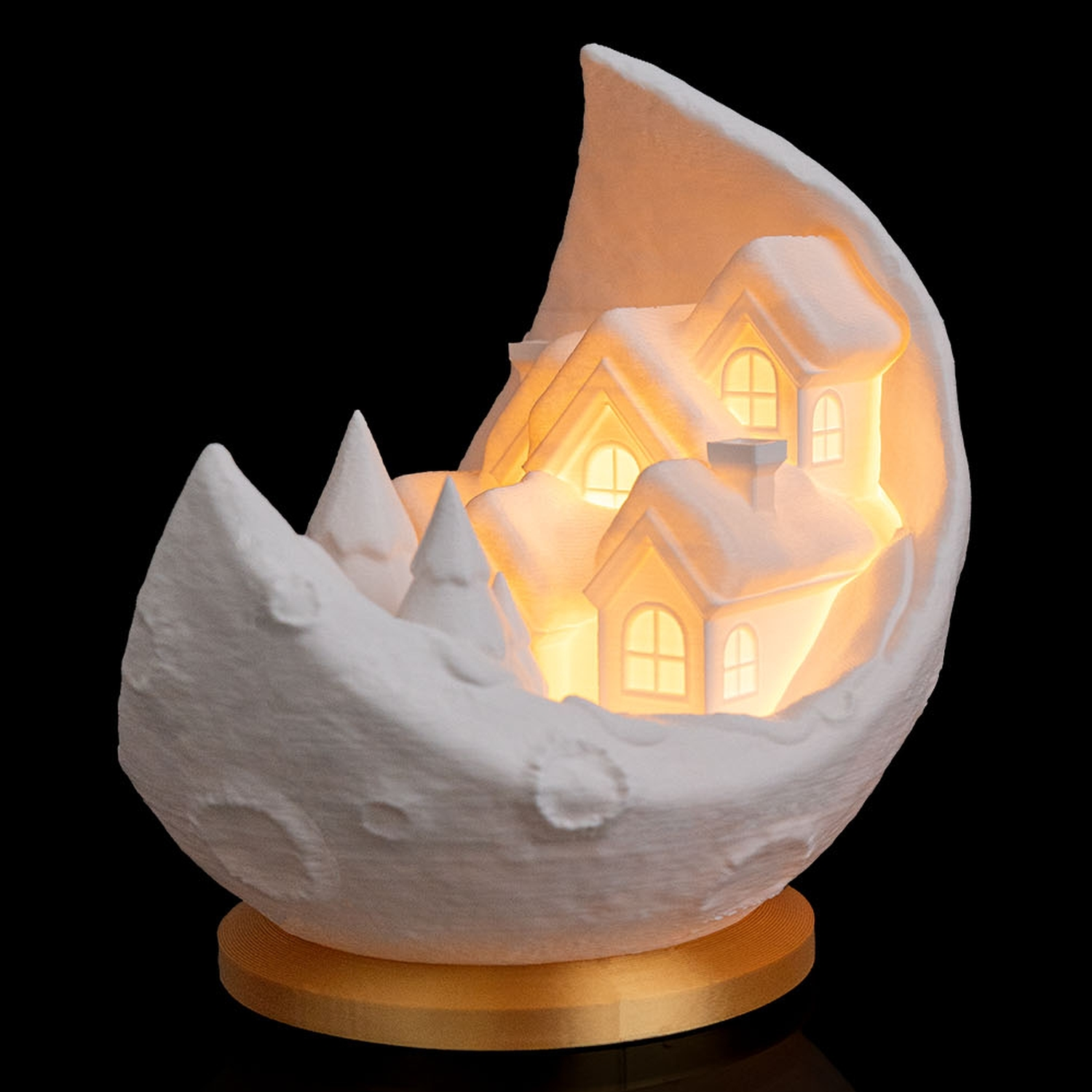 Lámpara de mesa Village on the Moon